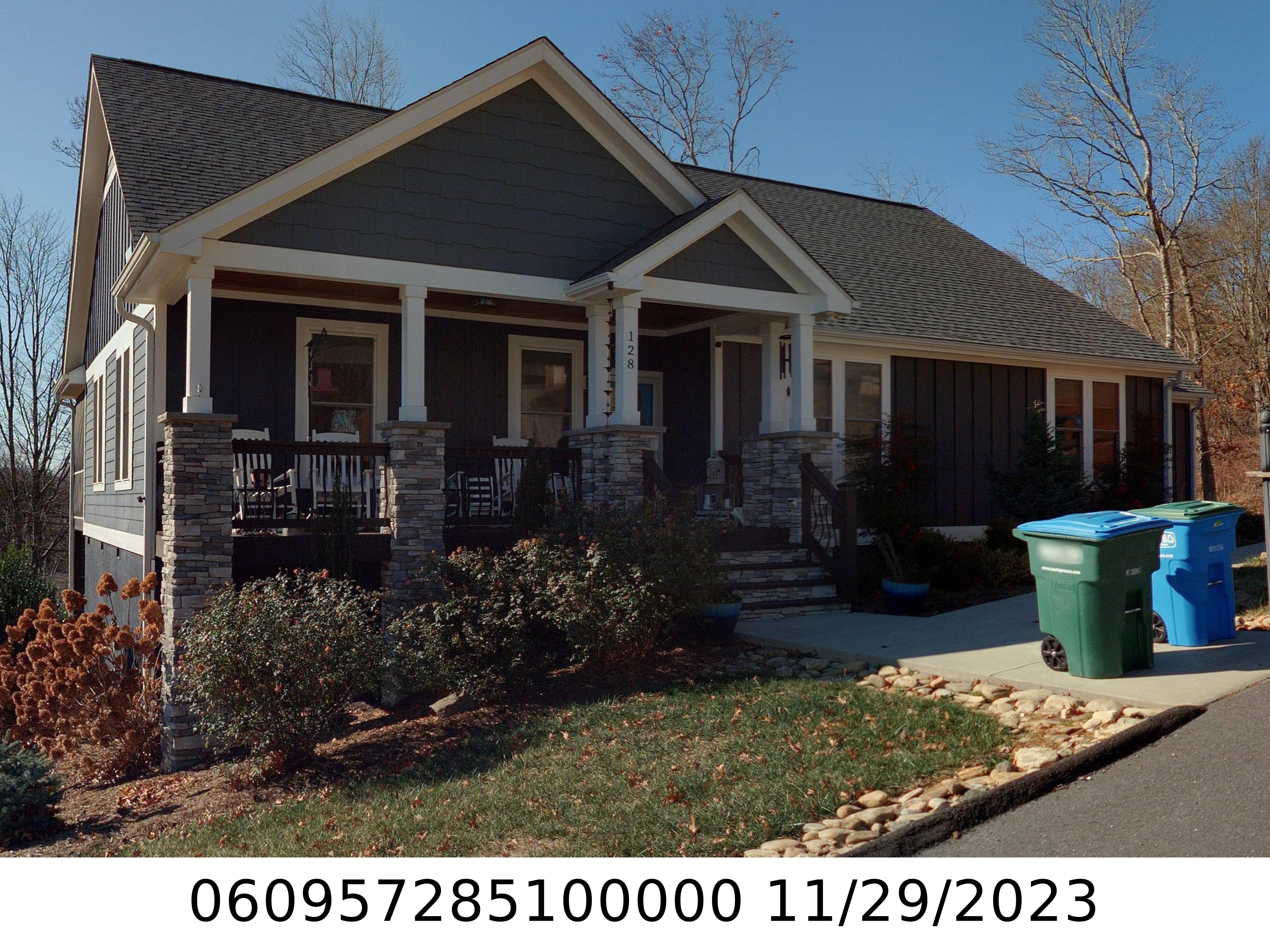 A picture of the property located at 128 WHISPERING WIND DR, BLACK MOUNTAIN NC 28711.