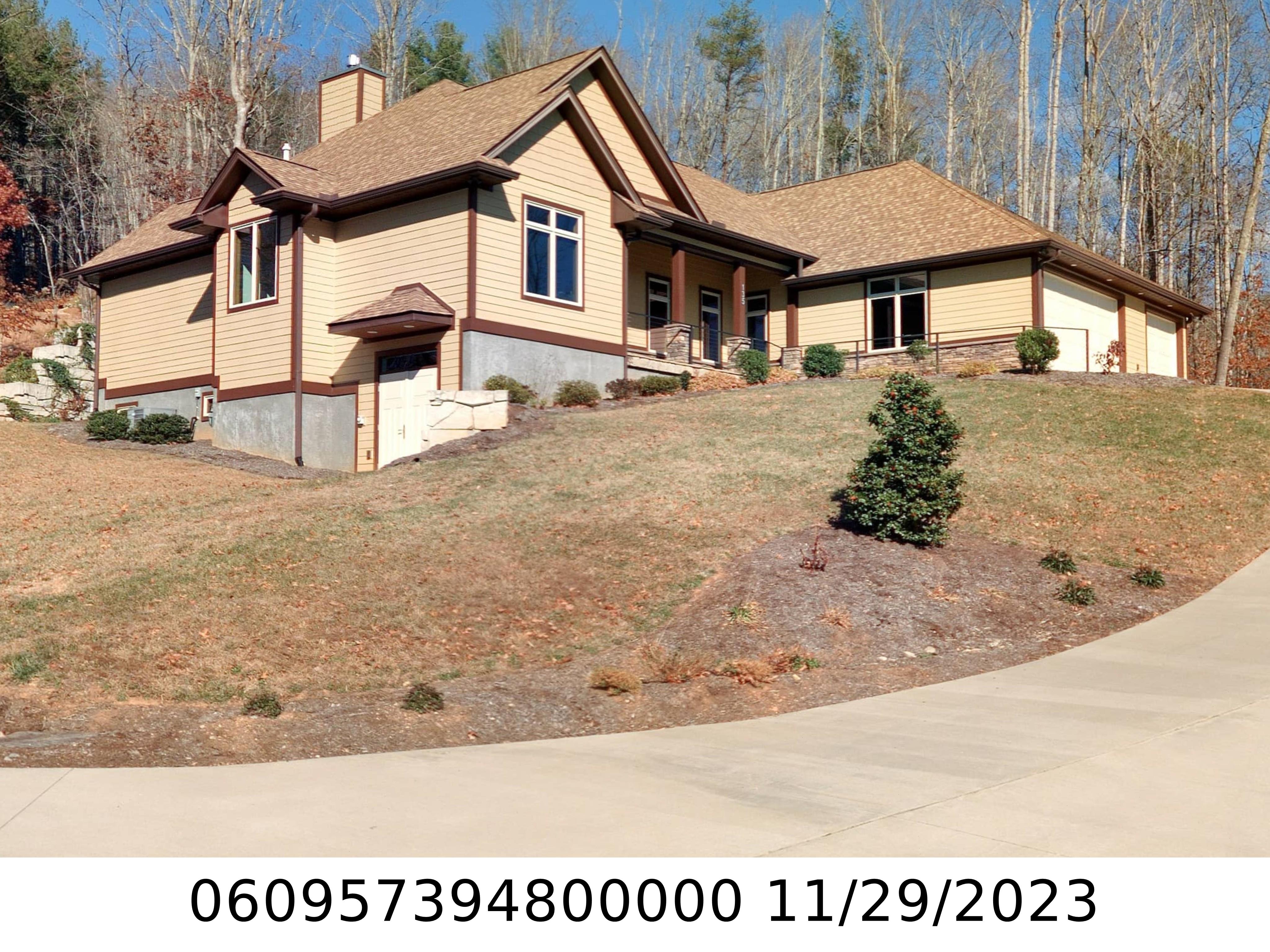 A picture of the property located at 135 WHISPERING WIND DR, BLACK MOUNTAIN NC 28711.
