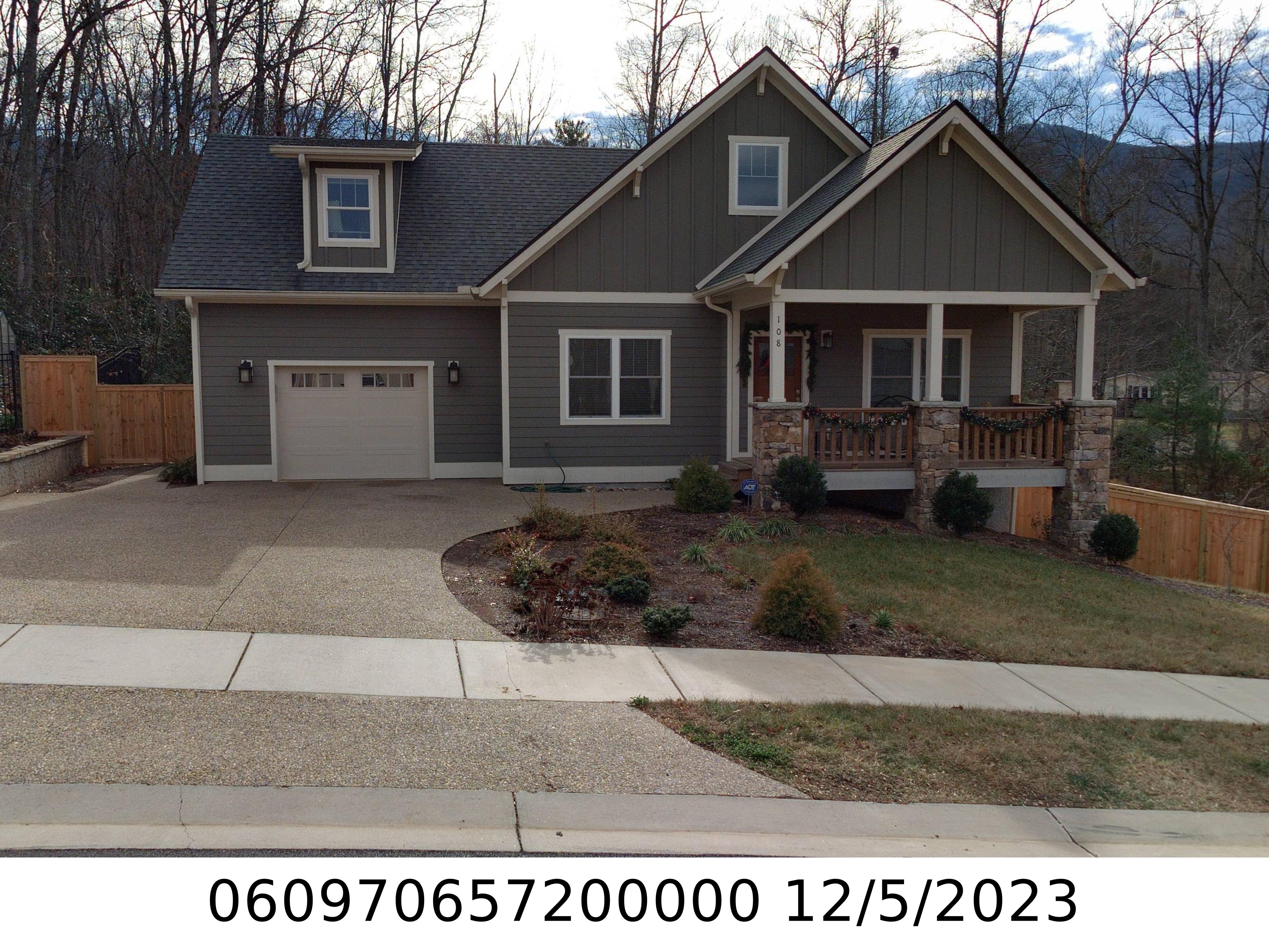 A picture of the property located at 108 BROOKHAVEN DR, BLACK MOUNTAIN NC 28711.