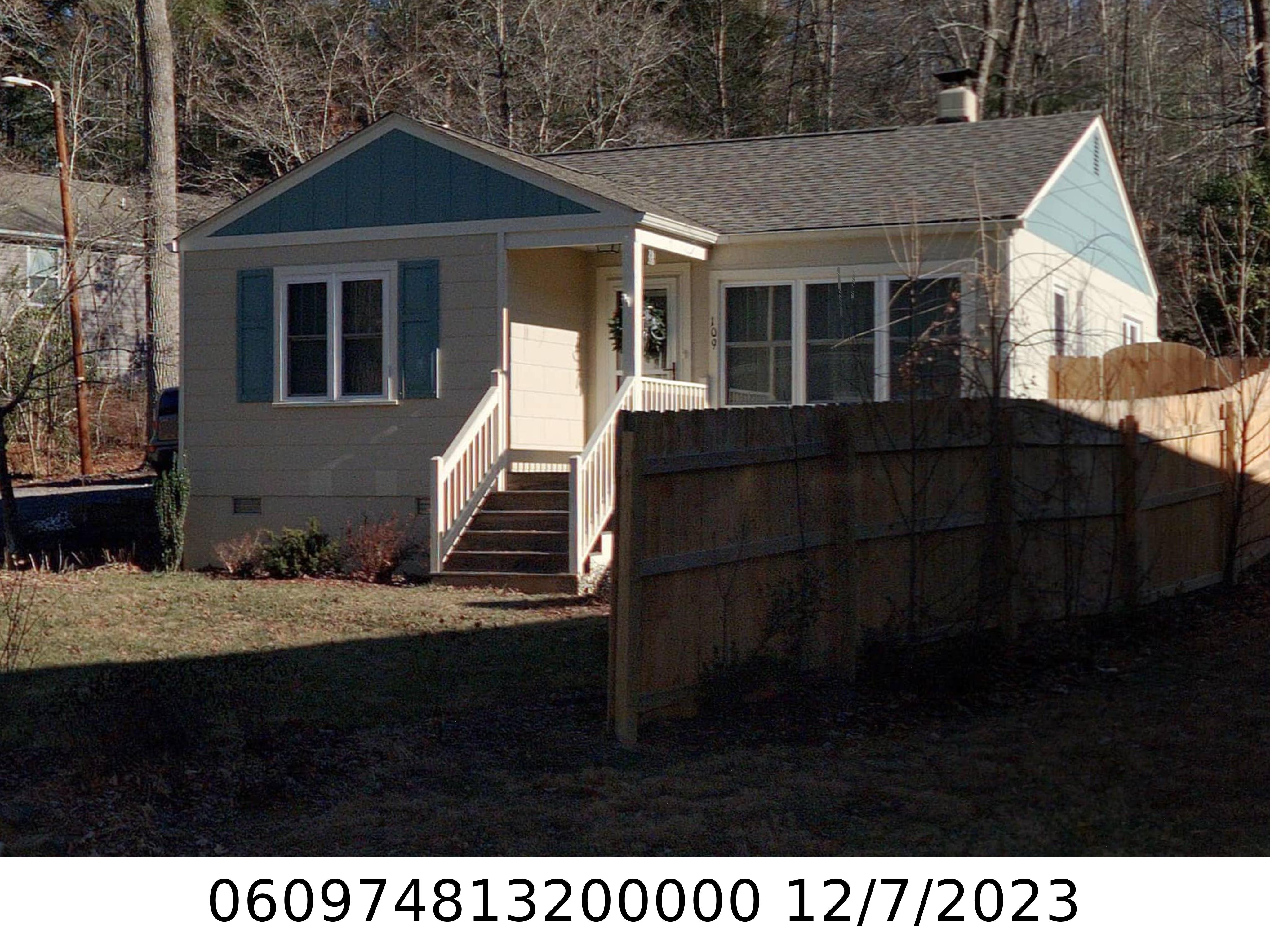 A picture of the property located at 109 OWENBY LN, BLACK MOUNTAIN NC 28711.