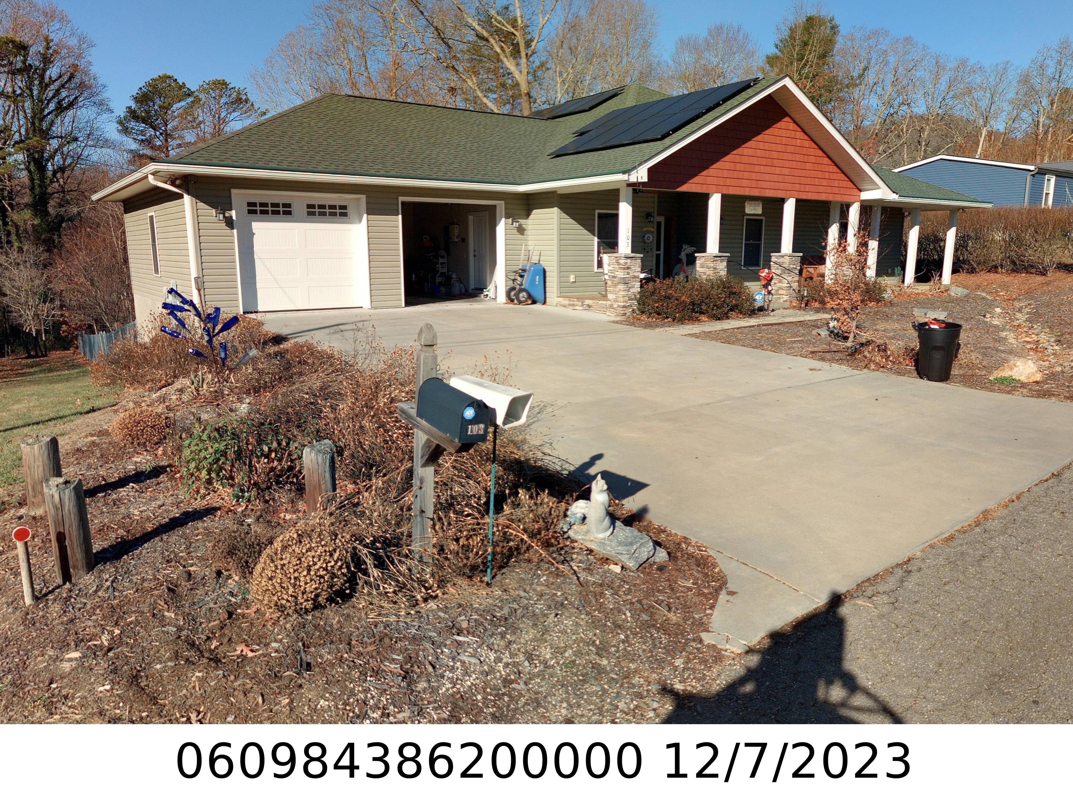 A picture of the property located at 103 LOCUST ST, BLACK MOUNTAIN NC 28711.