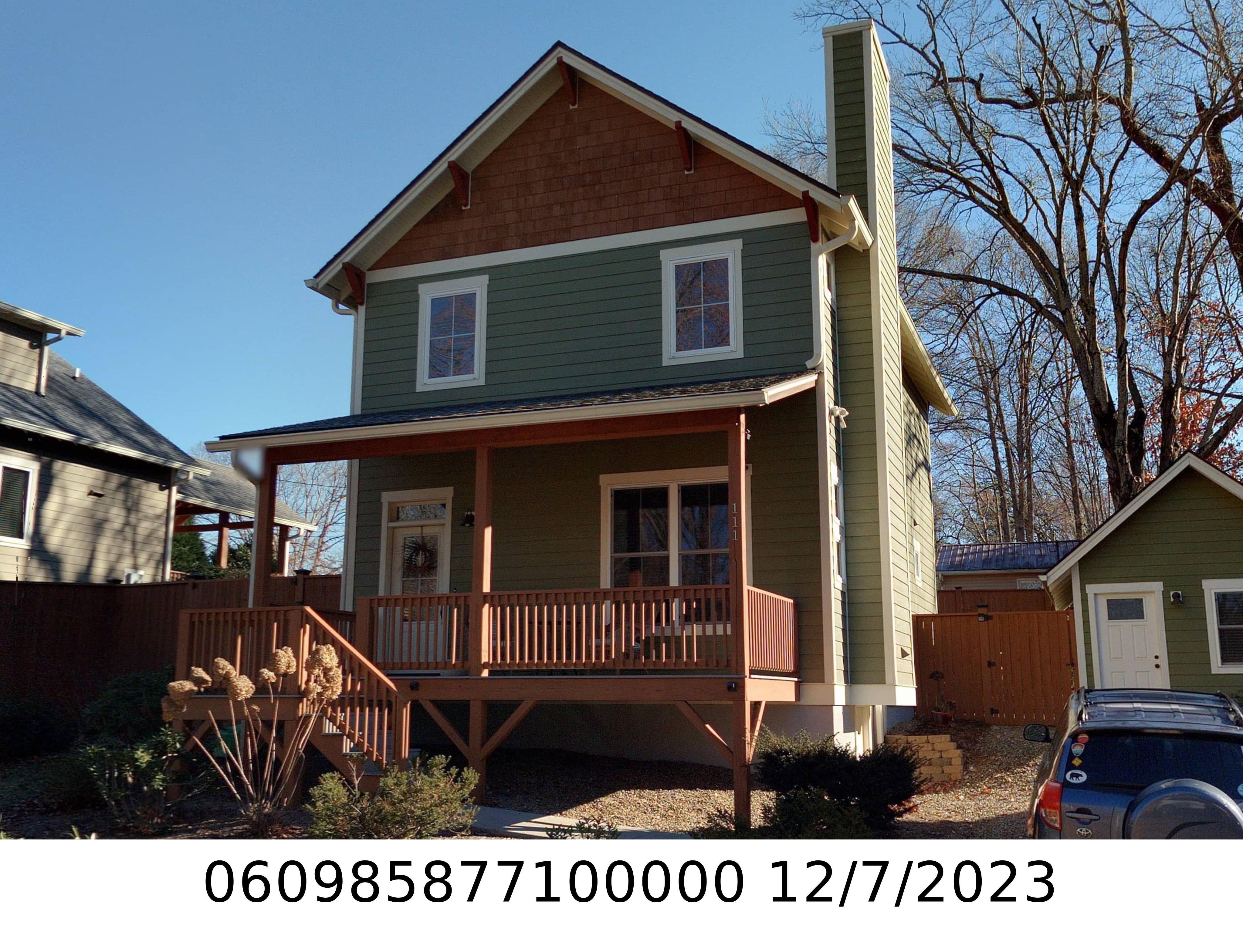 A picture of the property located at 111 CRAGGY ST, BLACK MOUNTAIN NC 28711.