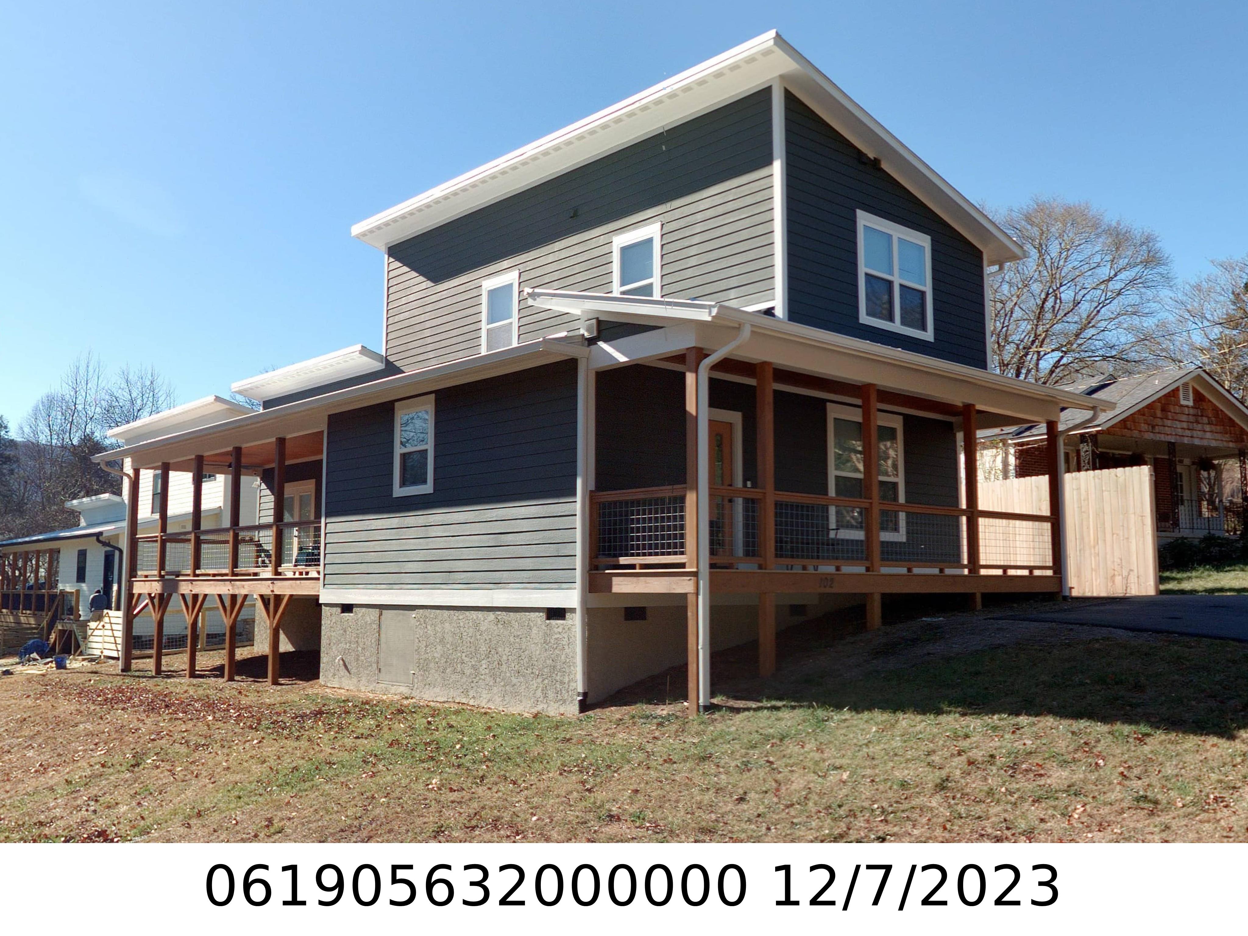 A picture of the property located at 102 BUCKEYE ST, BLACK MOUNTAIN NC 28711.