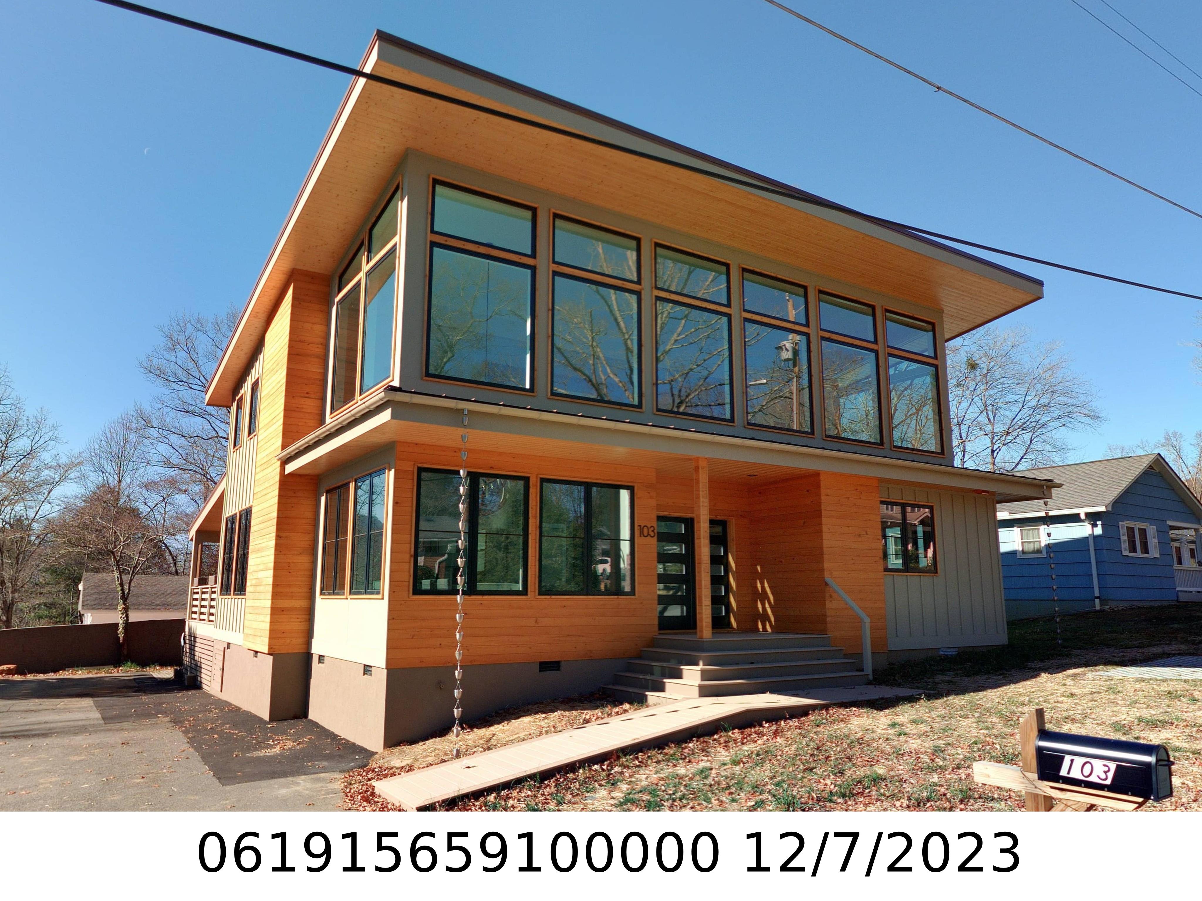 A picture of the property located at 103 RIDGE ST, BLACK MOUNTAIN NC 28711.