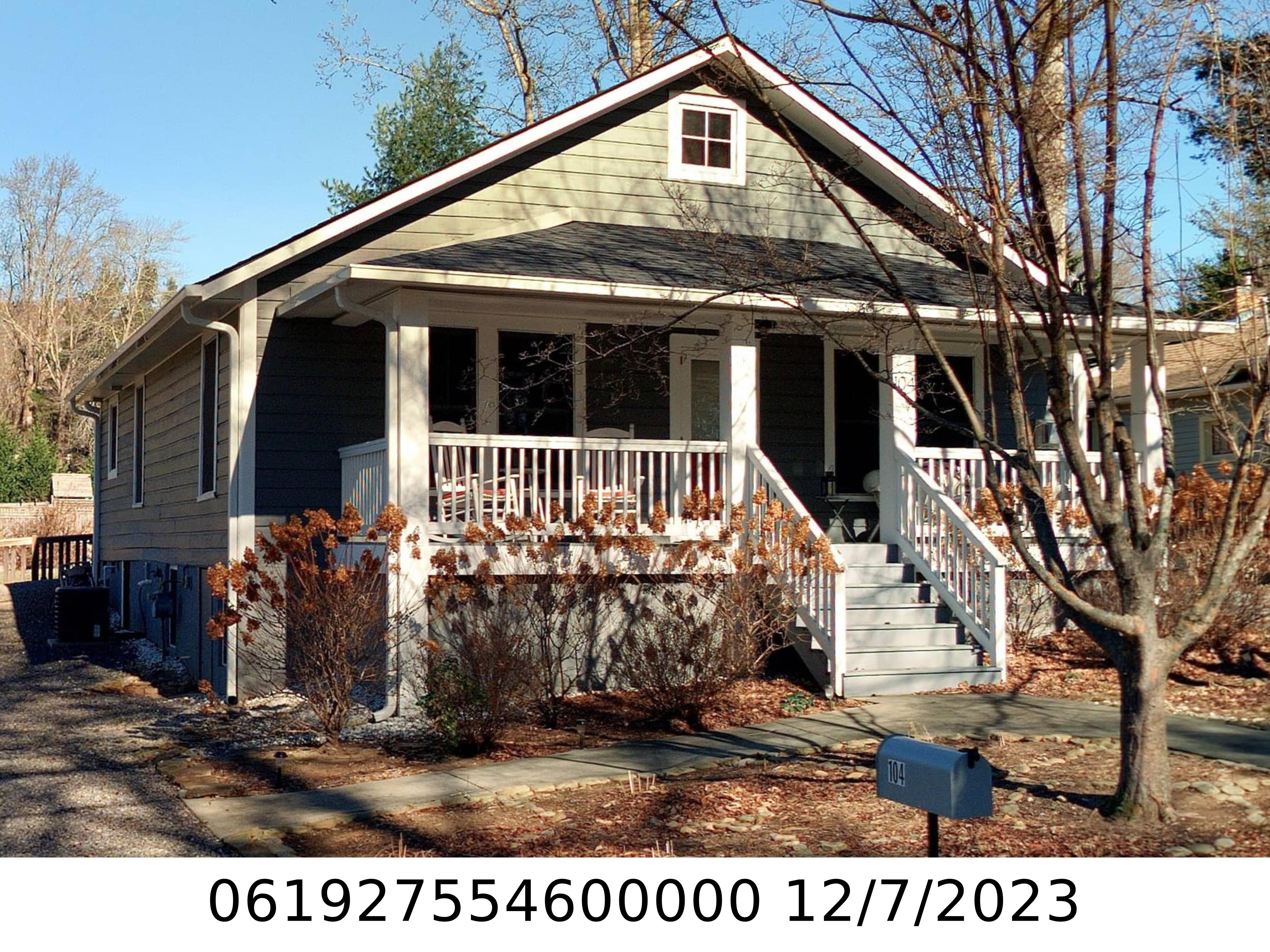 A picture of the property located at 104 E CONNALLY ST, BLACK MOUNTAIN NC 28711.