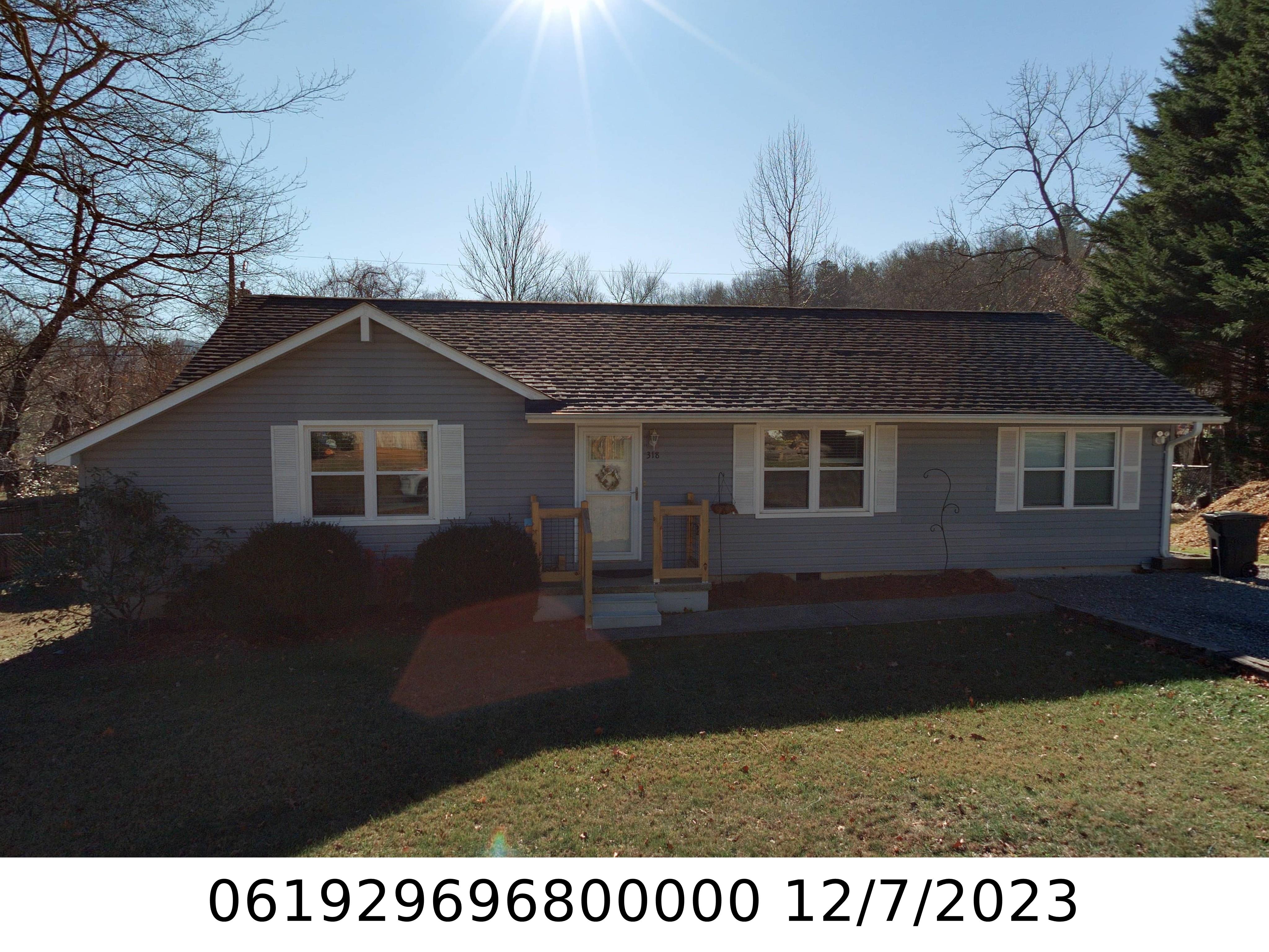 A picture of the property located at 318 GENESIS CIR, BLACK MOUNTAIN NC 28711.