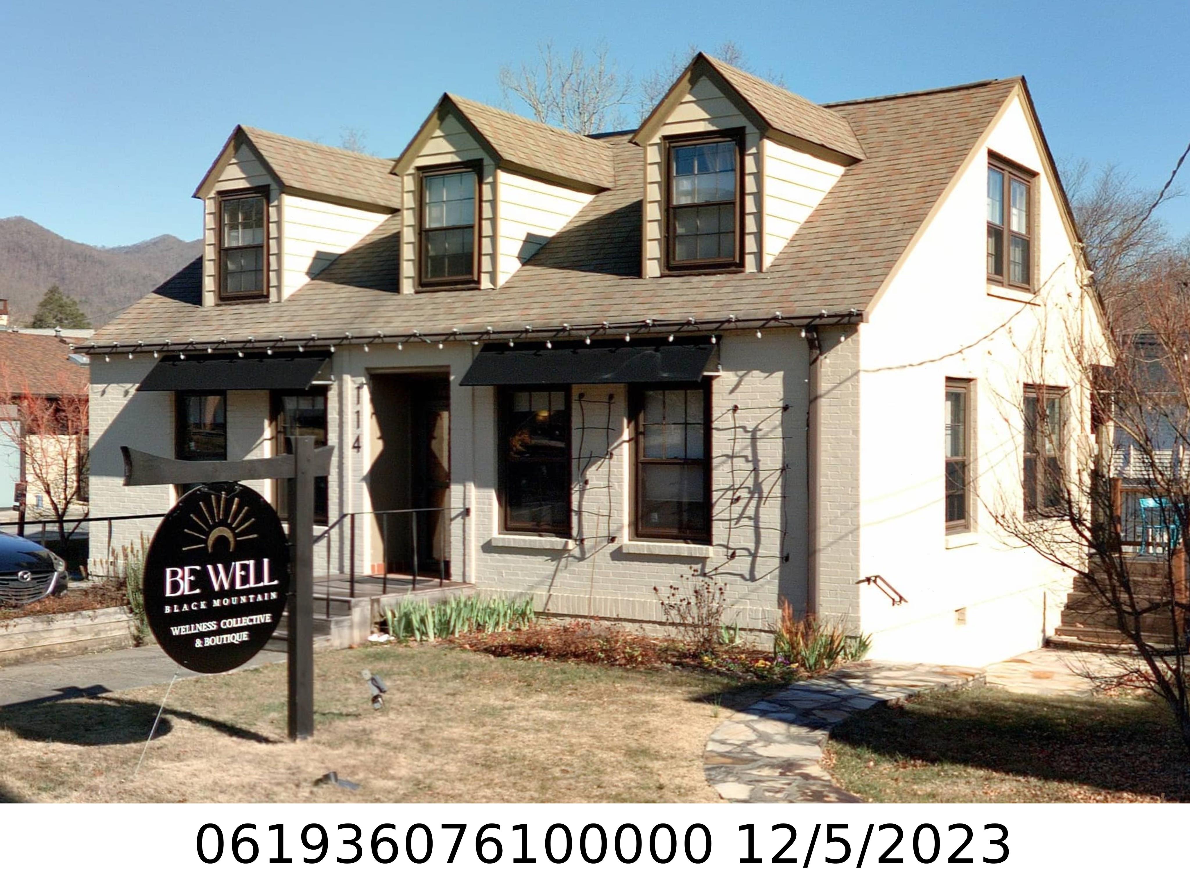 A picture of the property located at 114 MONTREAT RD, BLACK MOUNTAIN NC 28711.
