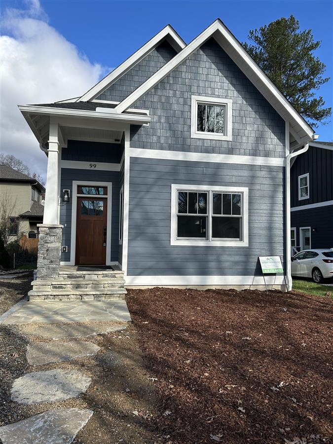 A picture of the property located at 99 FIRST ST, BLACK MOUNTAIN NC 28711.