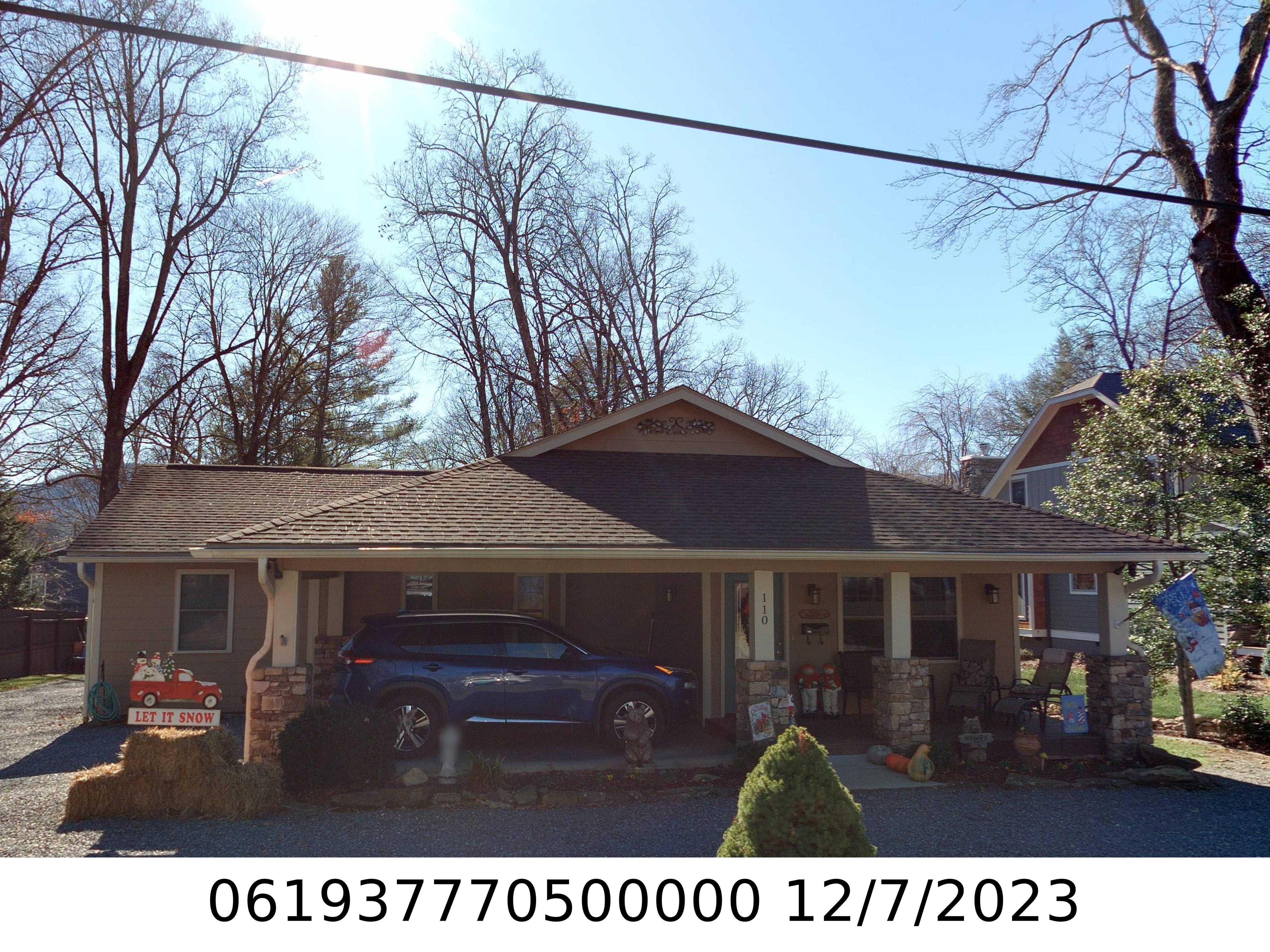A picture of the property located at 110 SECOND ST, BLACK MOUNTAIN NC 28711.