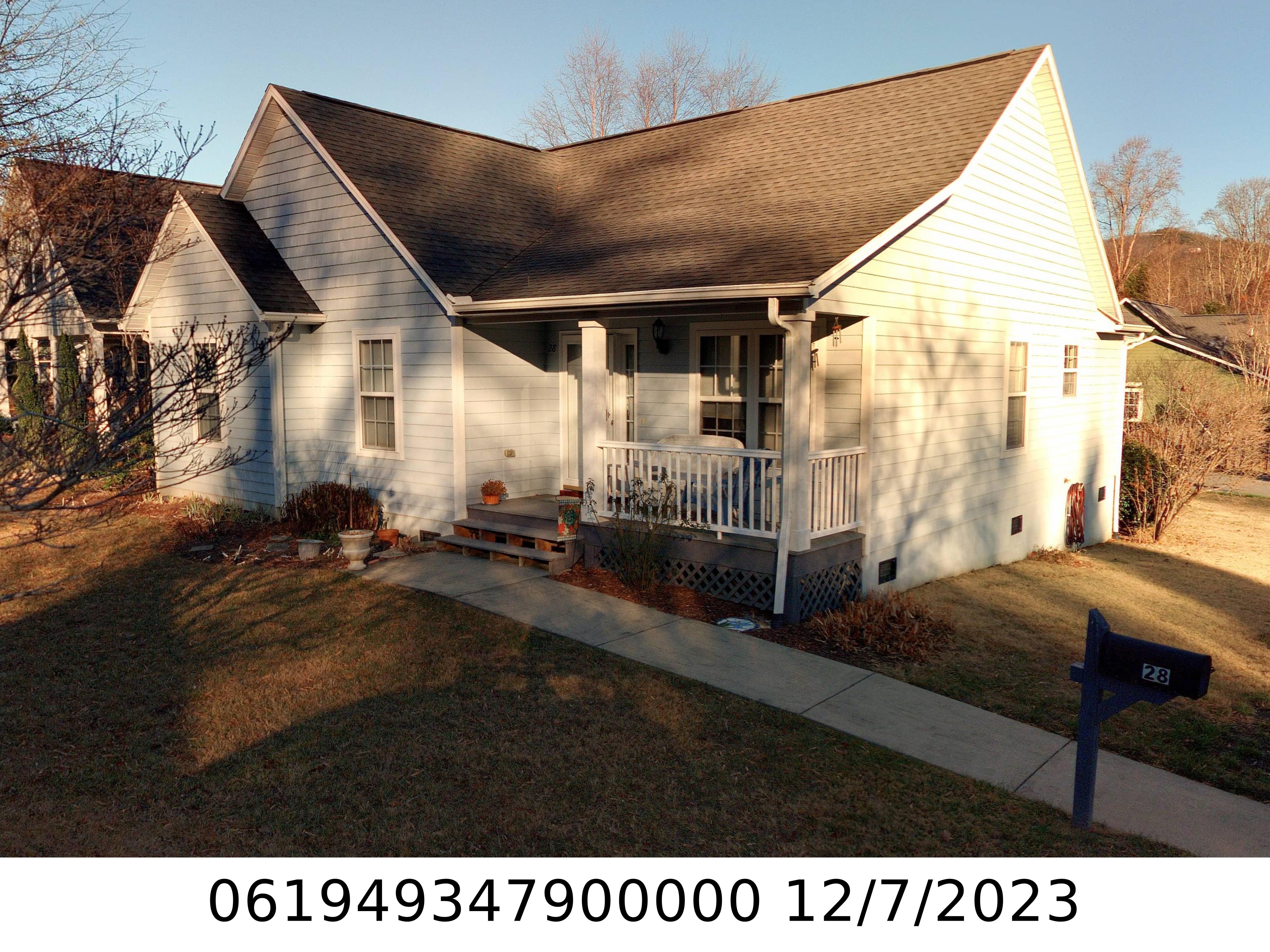 A picture of the property located at 28 COTTON CREEK CIR, BLACK MOUNTAIN NC 28711.