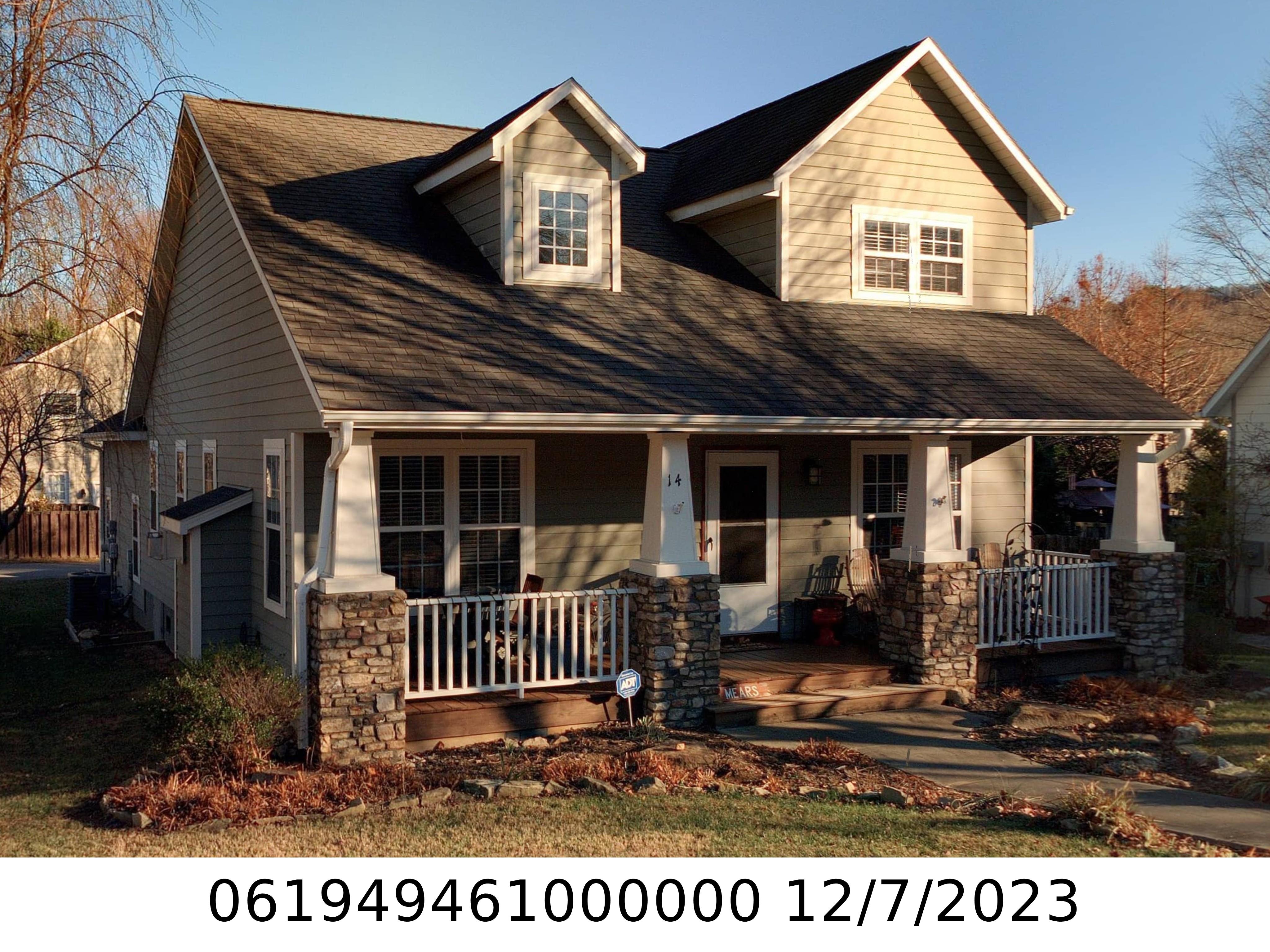 A picture of the property located at 14 COTTON CREEK CIR, BLACK MOUNTAIN NC 28711.