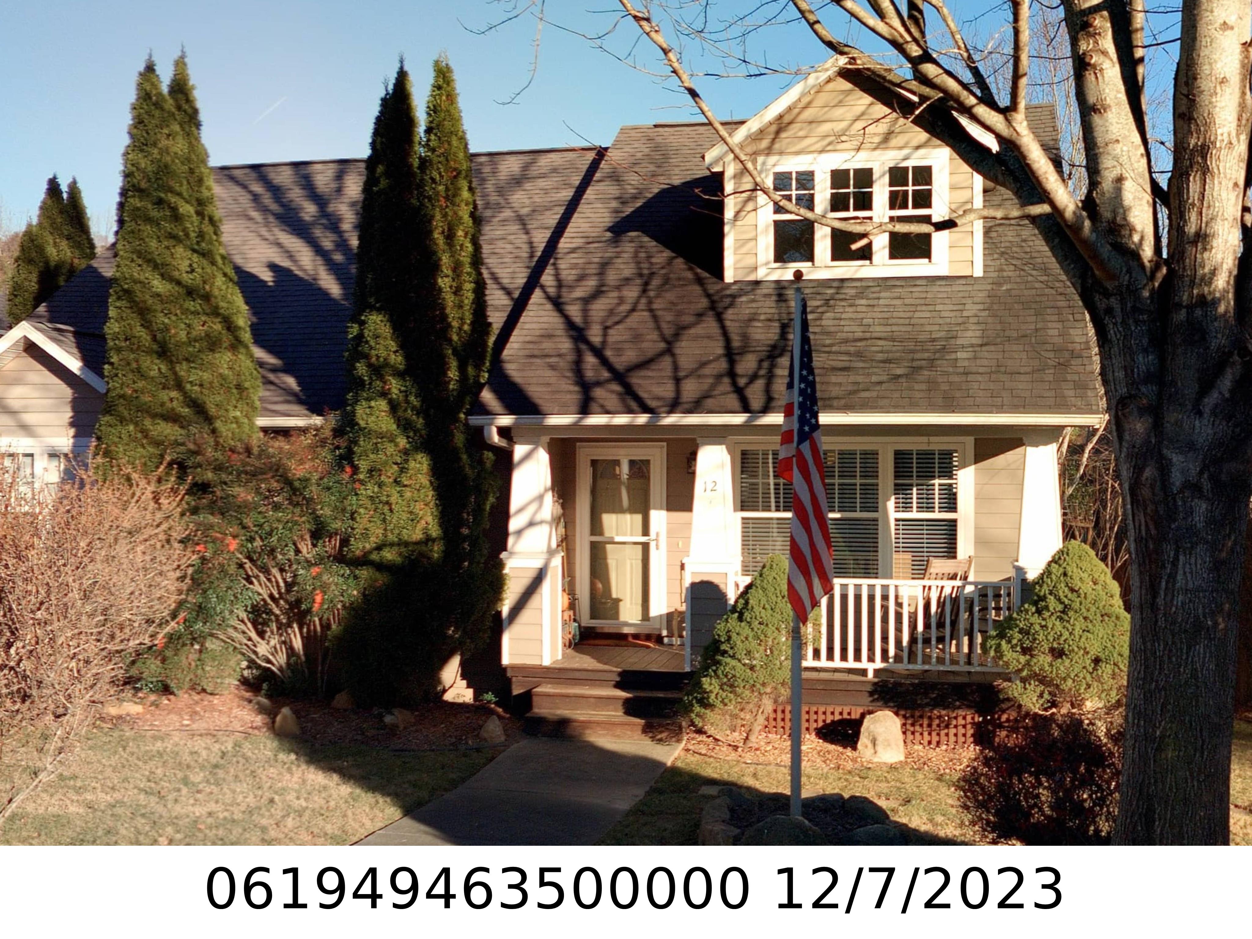 A picture of the property located at 12 COTTON CREEK CIR, BLACK MOUNTAIN NC 28711.