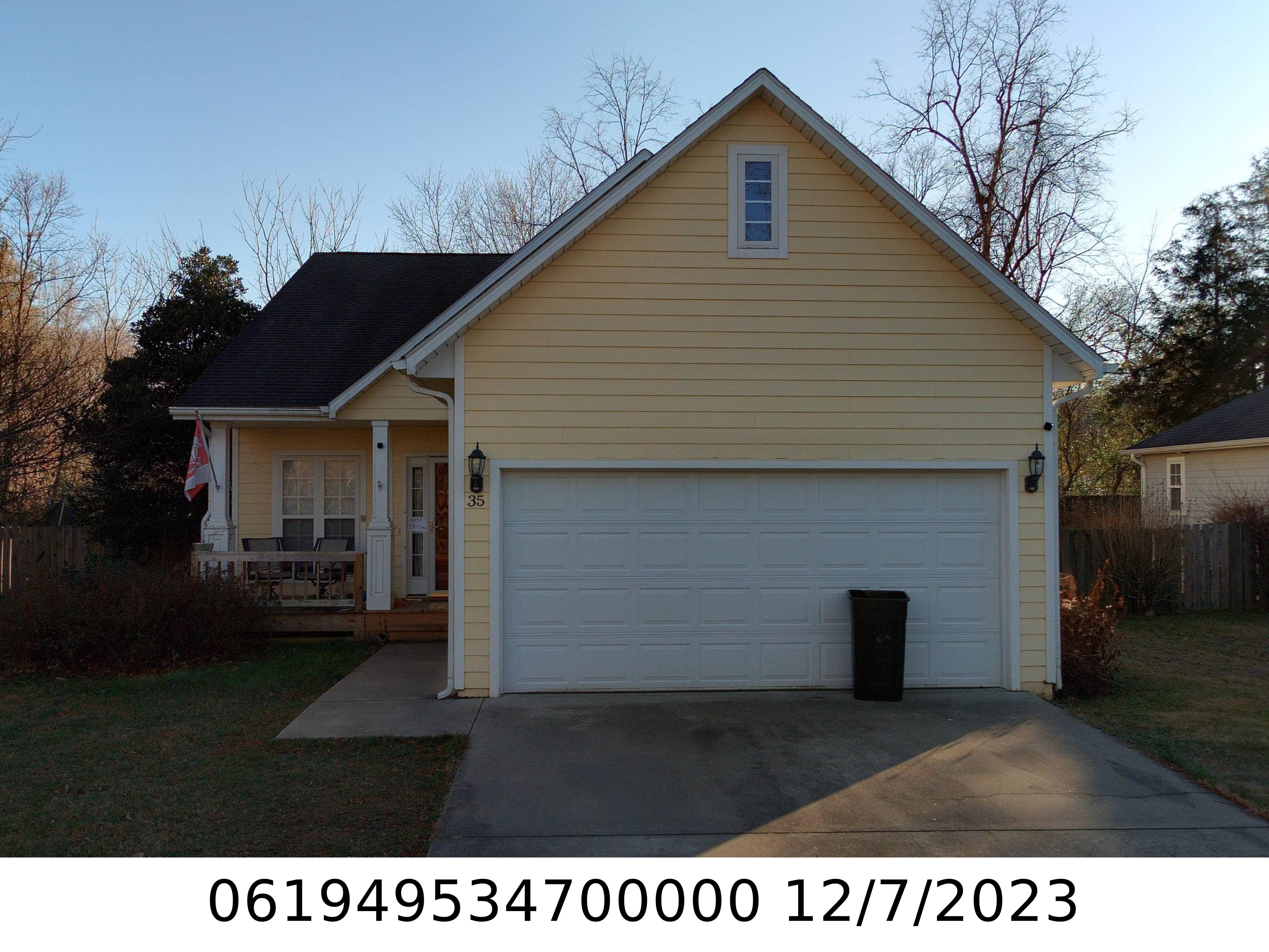 A picture of the property located at 35 COTTON CREEK CIR, BLACK MOUNTAIN NC 28711.