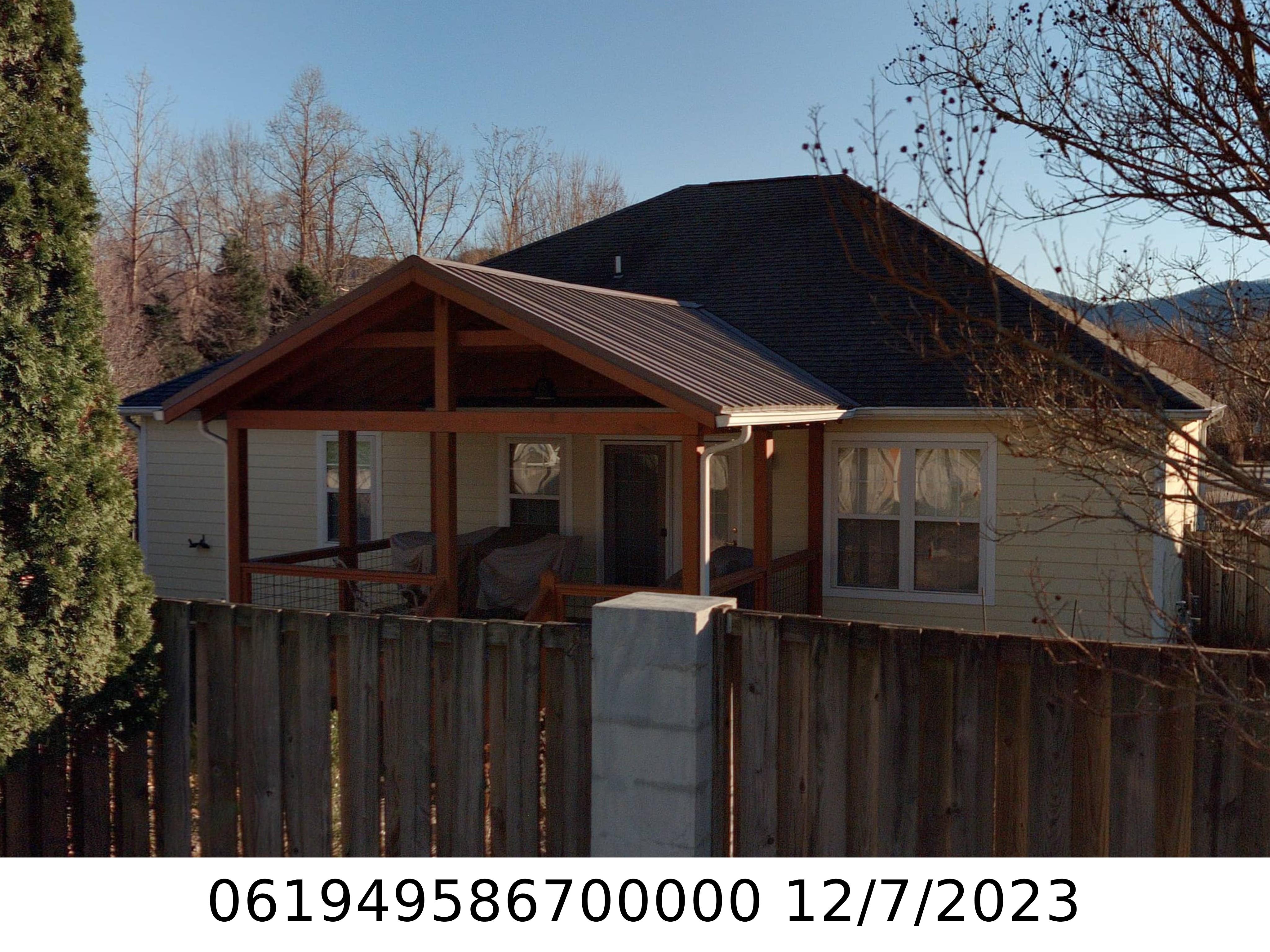 A picture of the property located at 106 CORBETT LN, BLACK MOUNTAIN NC 28711.