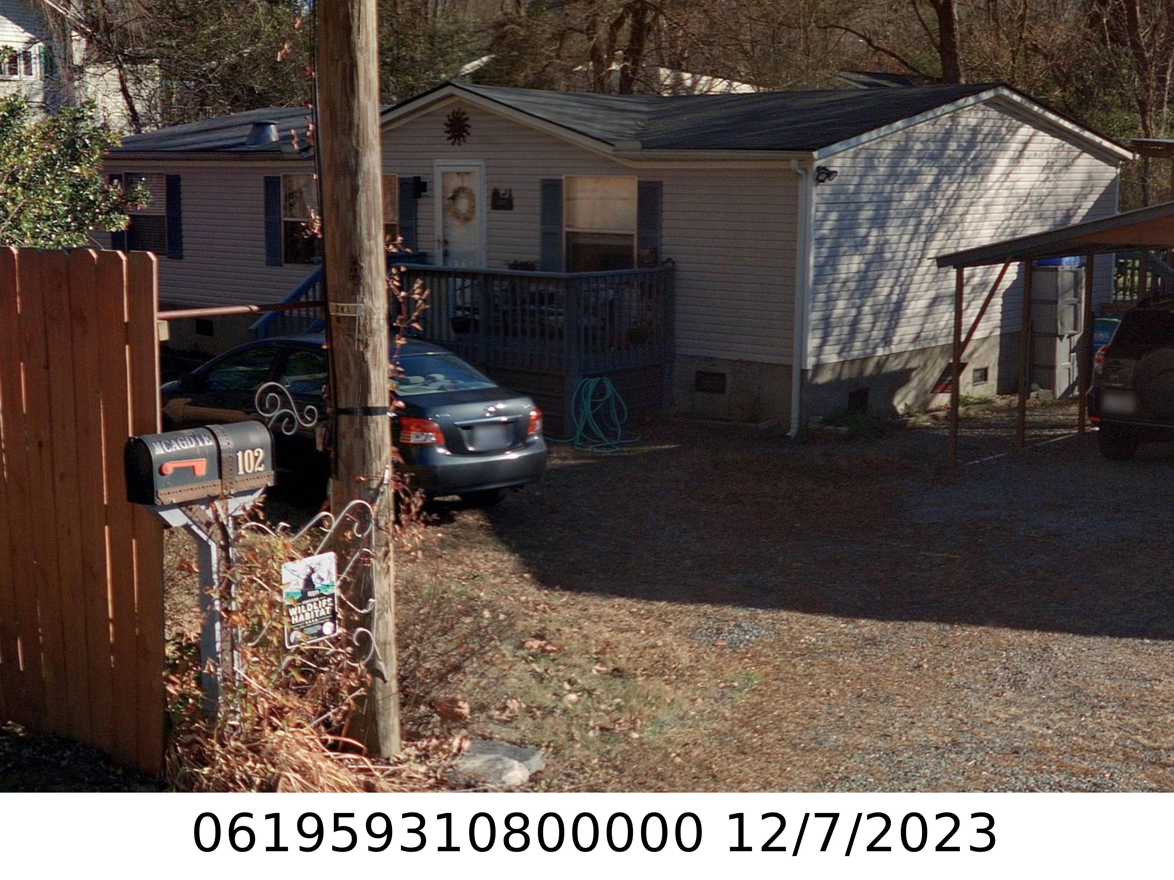 A picture of the property located at 102 RAINBOW LN, BLACK MOUNTAIN NC 28711.