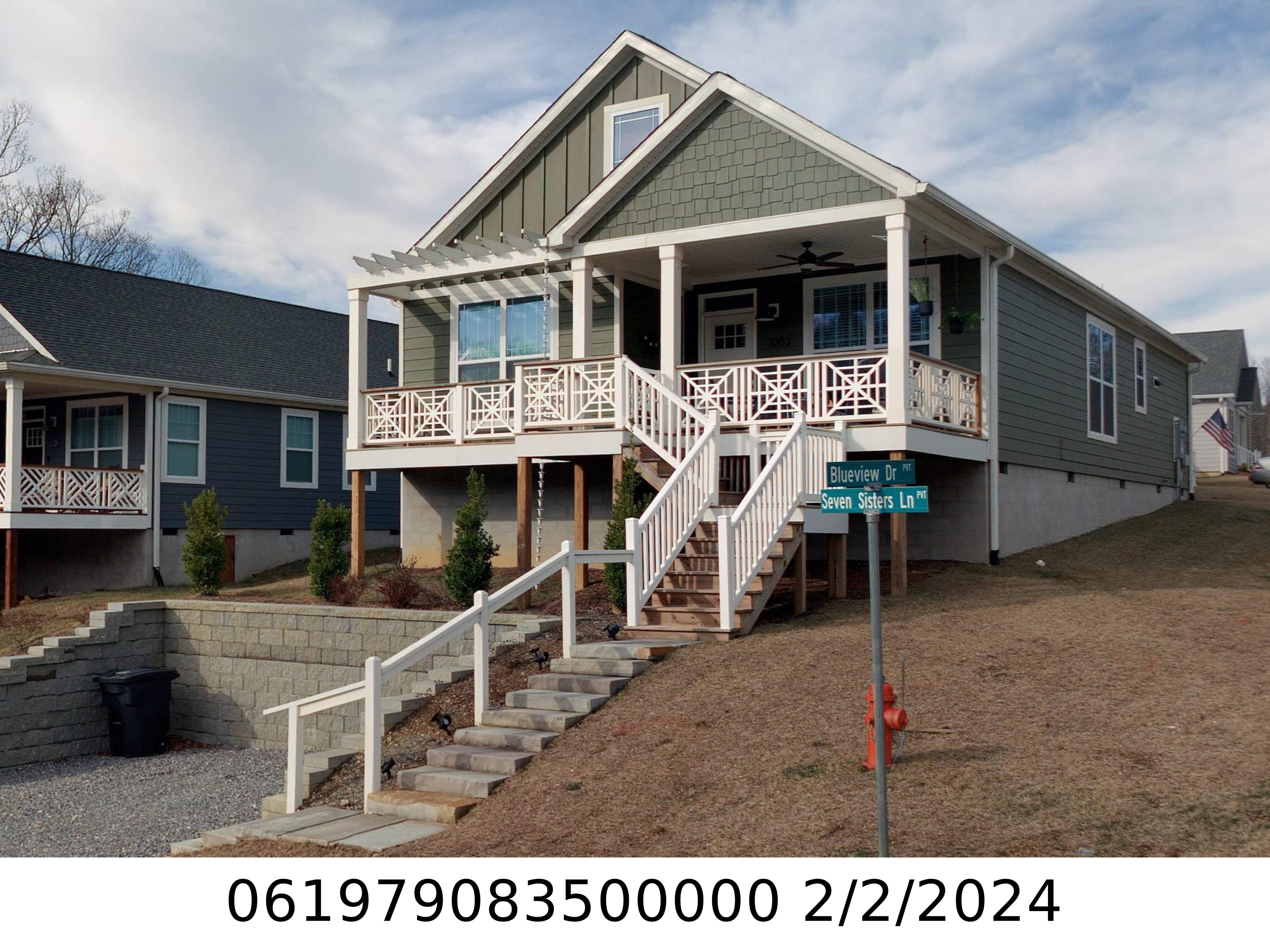 A picture of the property located at 1203 SEVEN SISTERS LN, BLACK MOUNTAIN NC 28711.