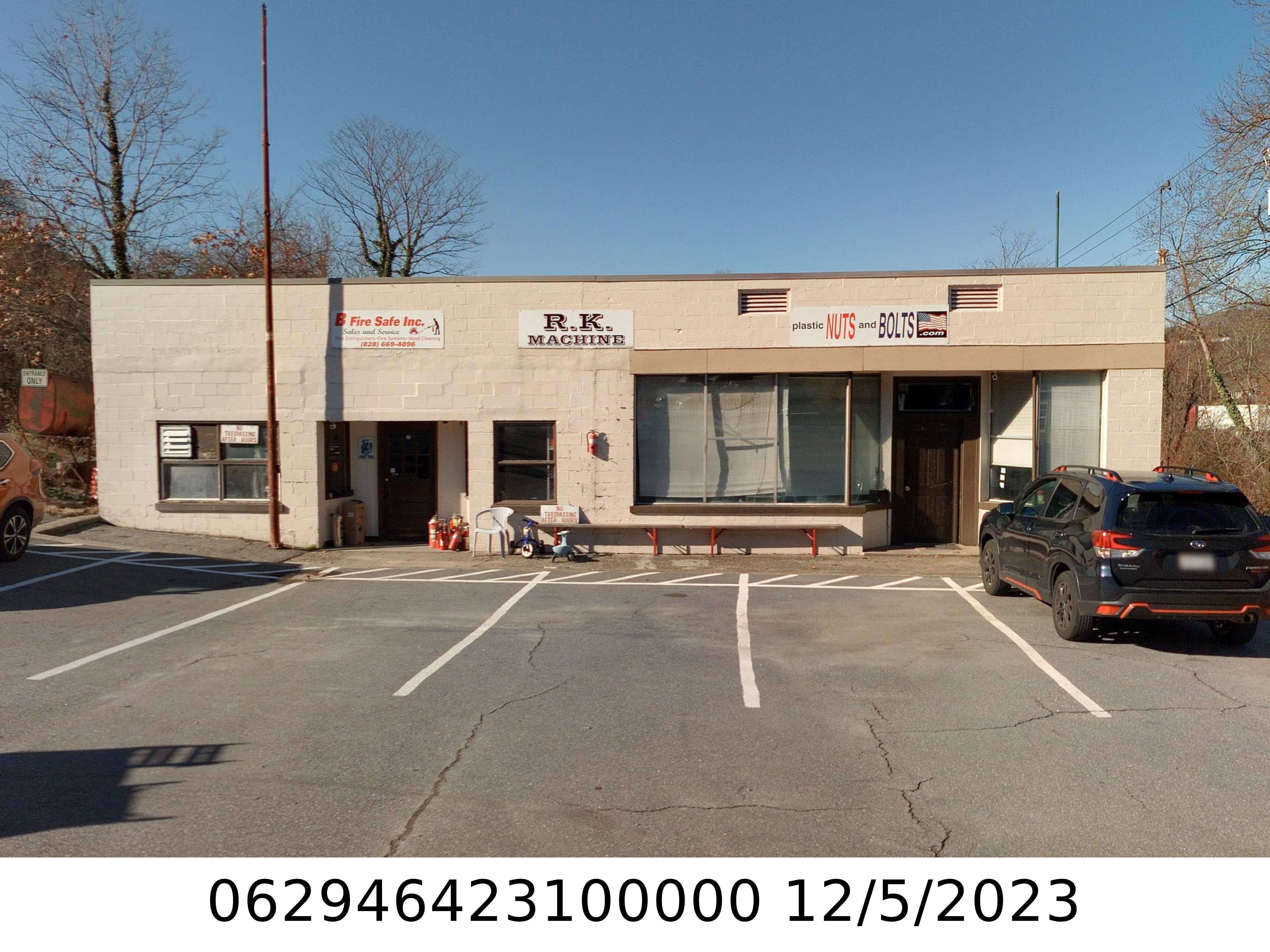 A picture of the property located at 1 DEPOT AVE, BLACK MOUNTAIN NC 28711.