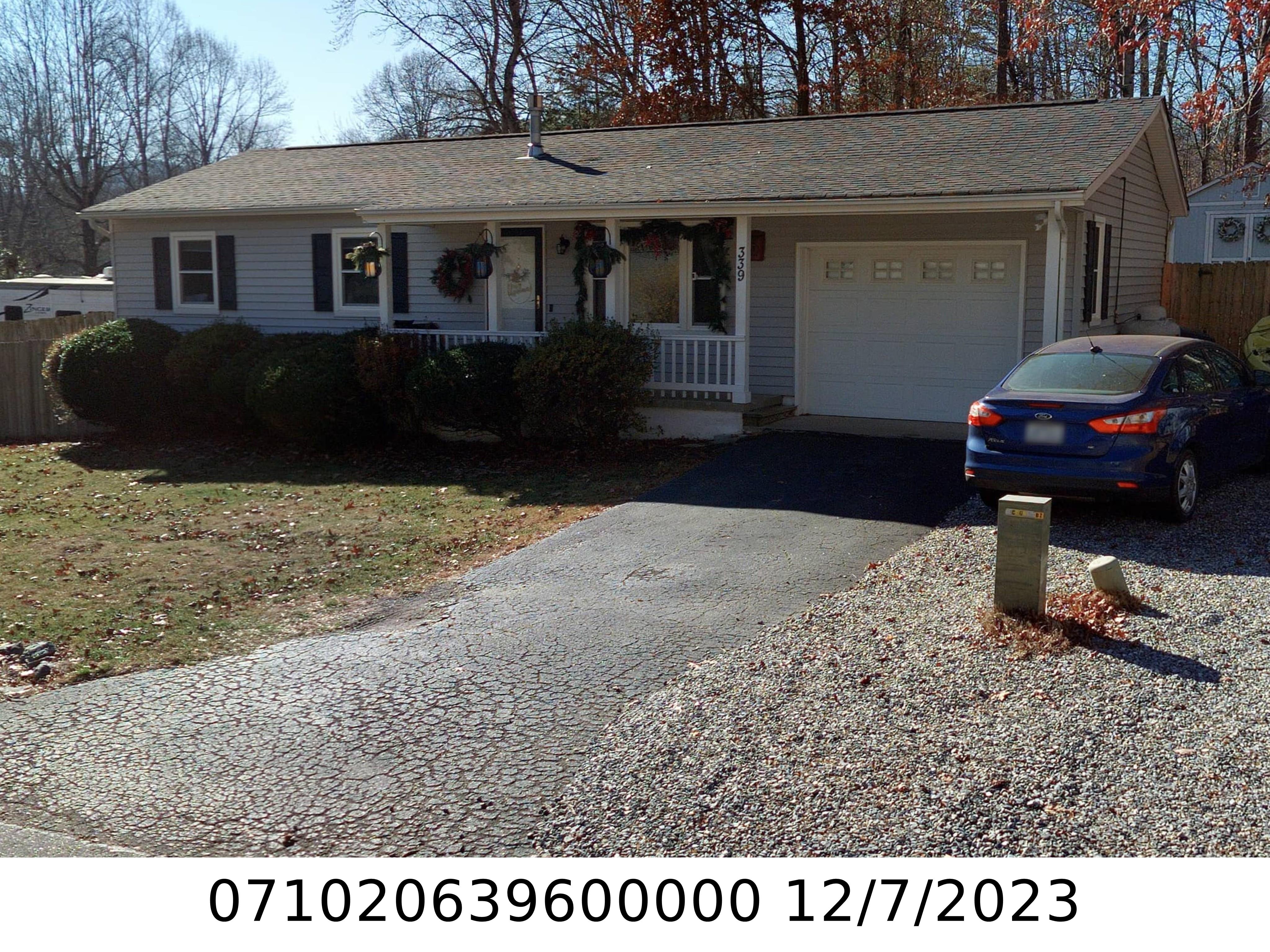 A picture of the property located at 339 GENESIS CIR, BLACK MOUNTAIN NC 28711.