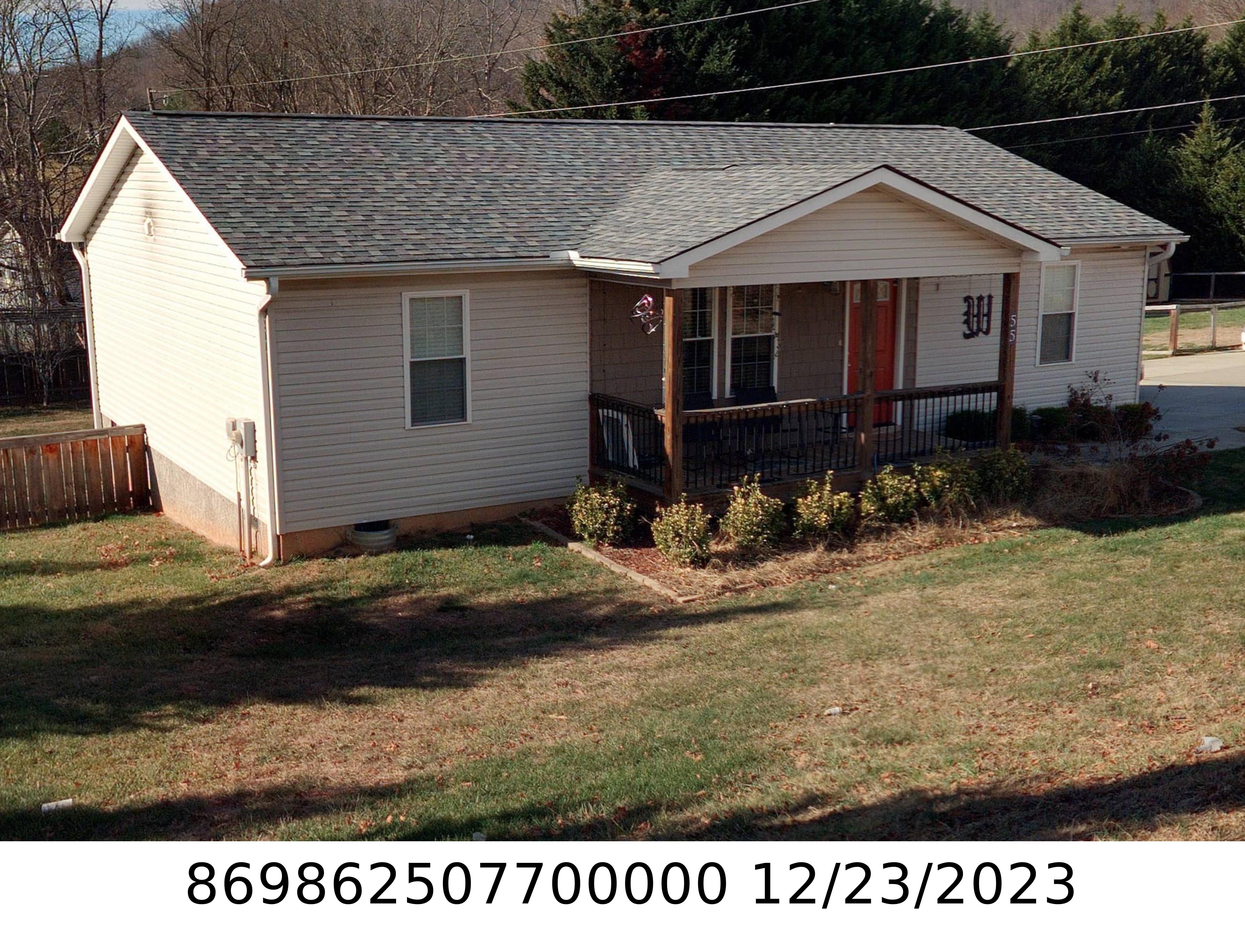 A picture of the property located at 55 SNOW HILL CHURCH RD, CANDLER NC 28715.