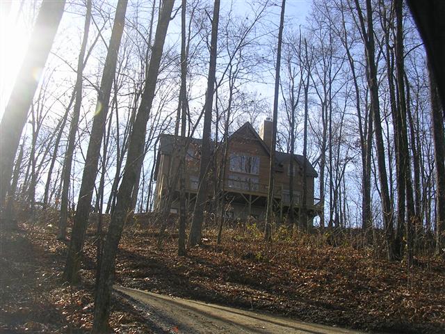 A picture of the property located at 24 MOSSY ROCK LN, LEICESTER NC 28748.