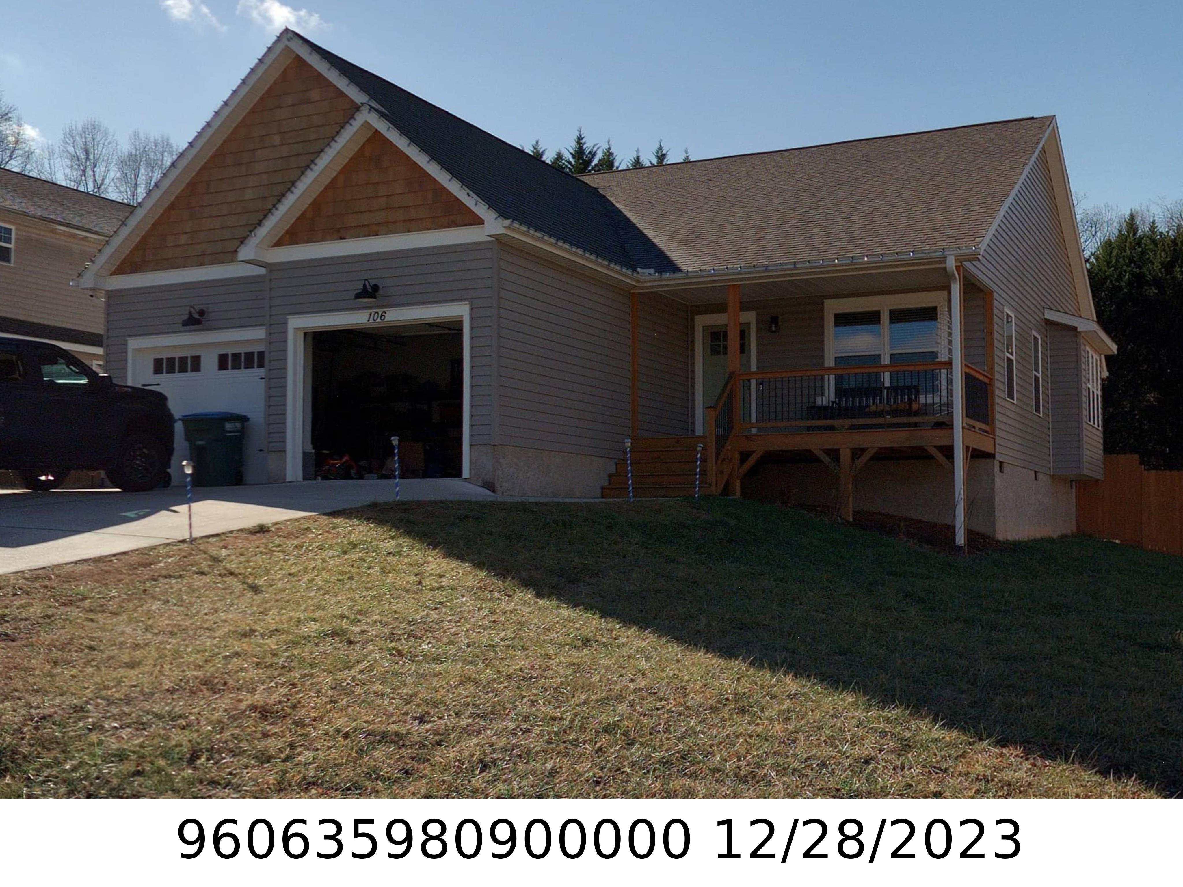 A picture of the property located at 106 IVEY FARMS RD, CANDLER NC 28715.