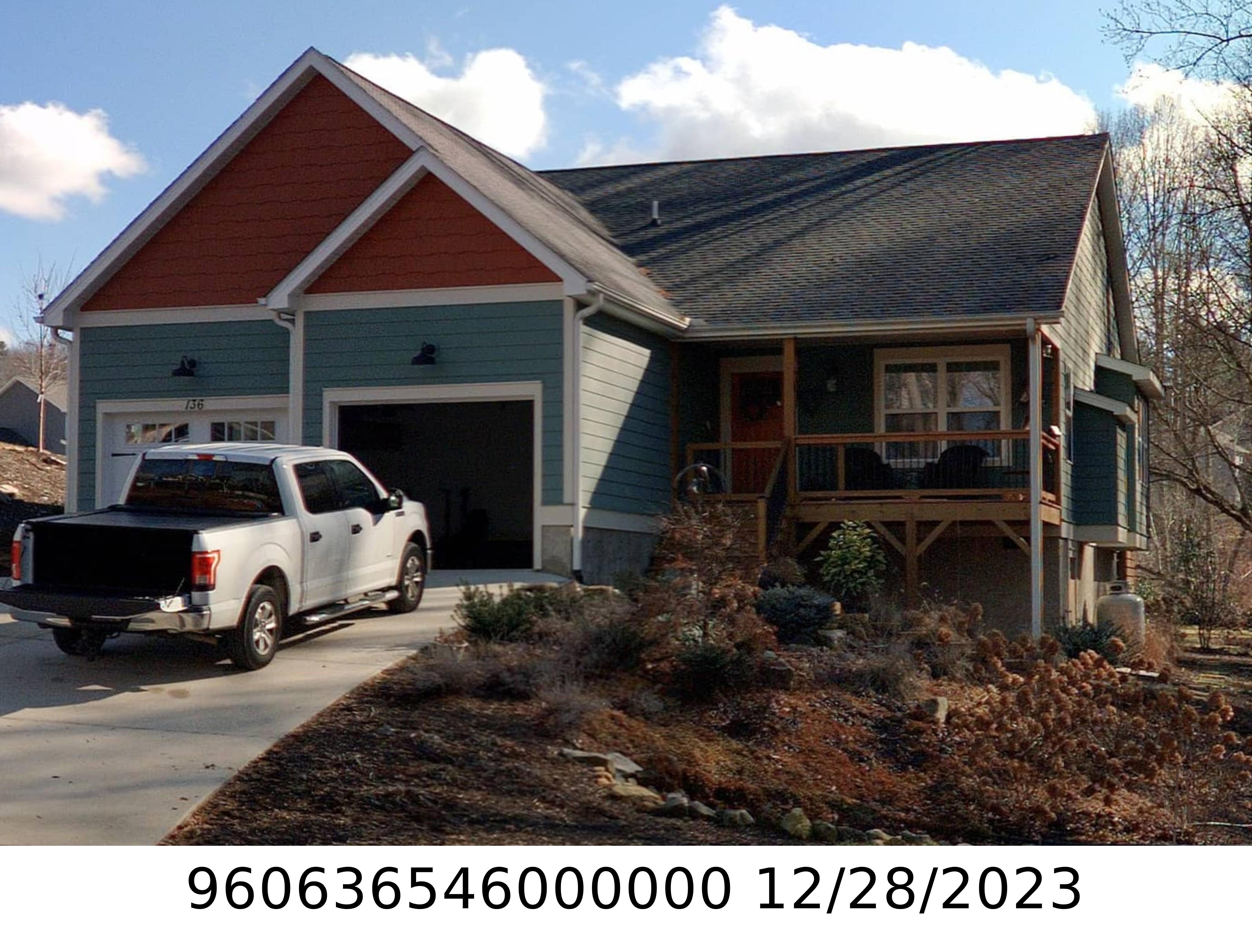 A picture of the property located at 136 IVEY FARMS RD, CANDLER NC 28715.