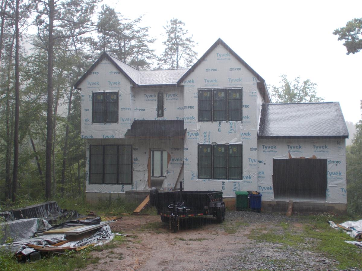 A picture of the property located at 1 MOUNTAIN HOLLY DR, LEICESTER NC 28748.