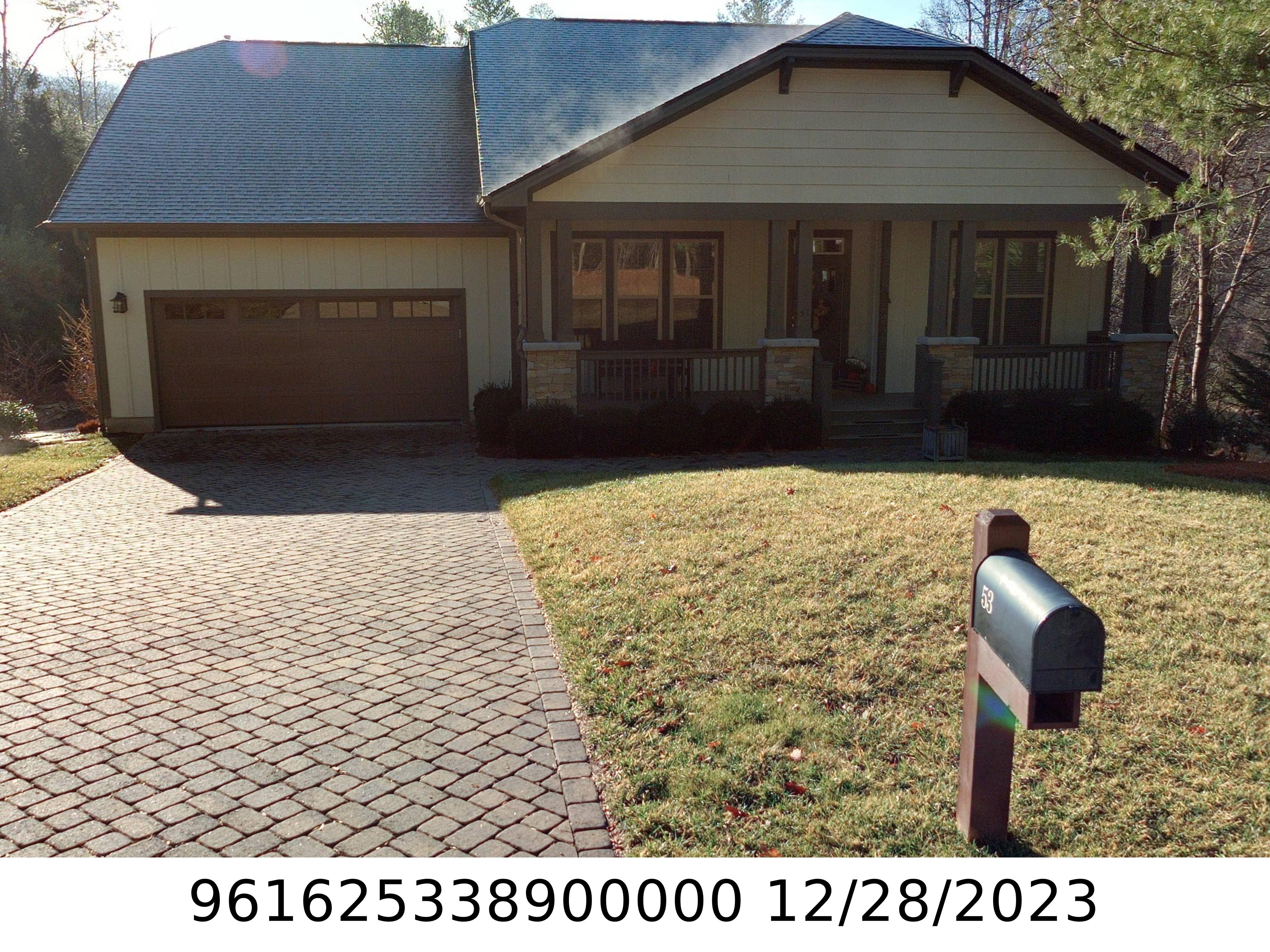 A picture of the property located at 53 GRAY DUSTER CIR, CANDLER NC 28715.