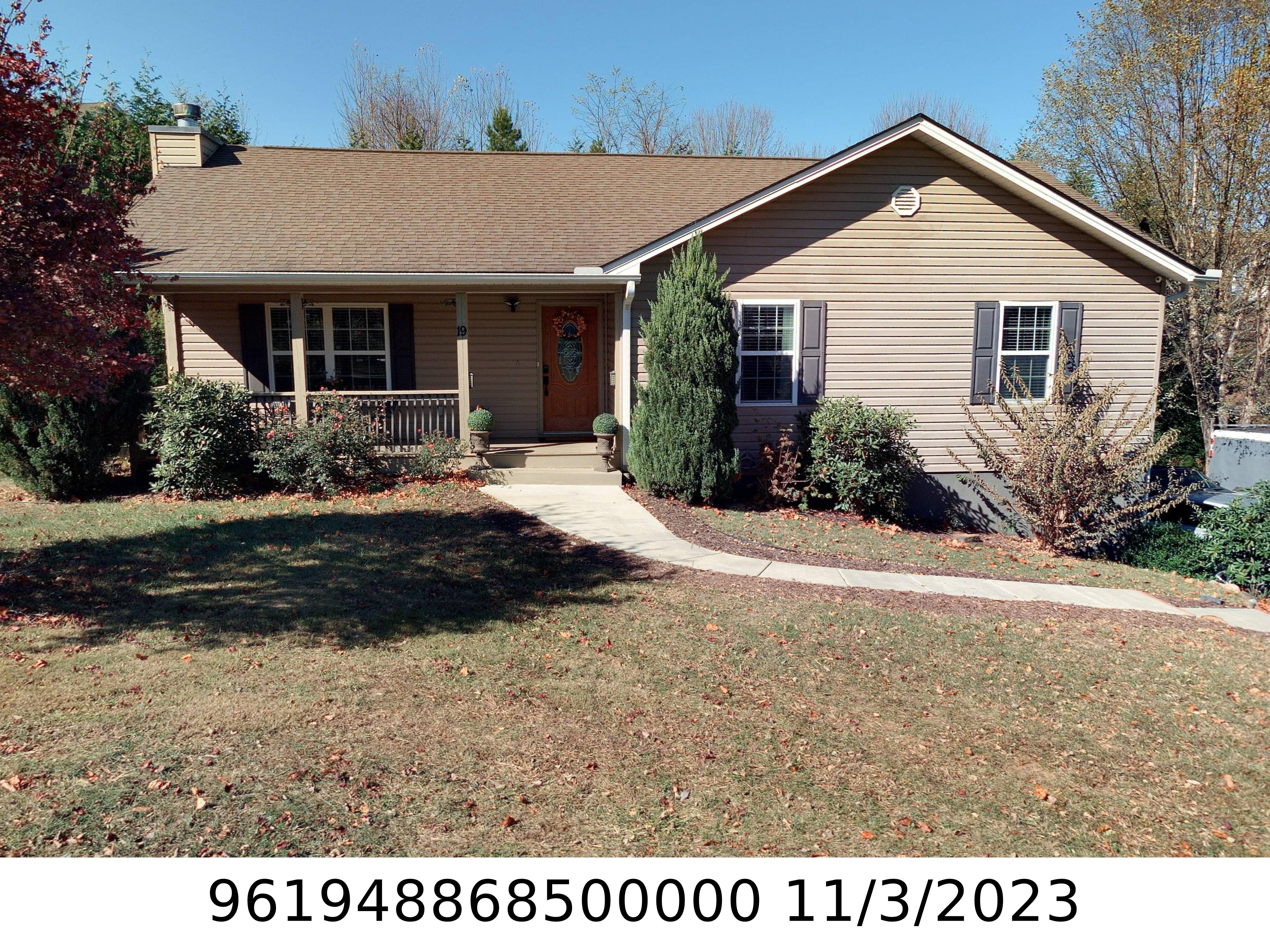 A picture of the property located at 19 AZURE SAGE WAY, ASHEVILLE NC 28806.