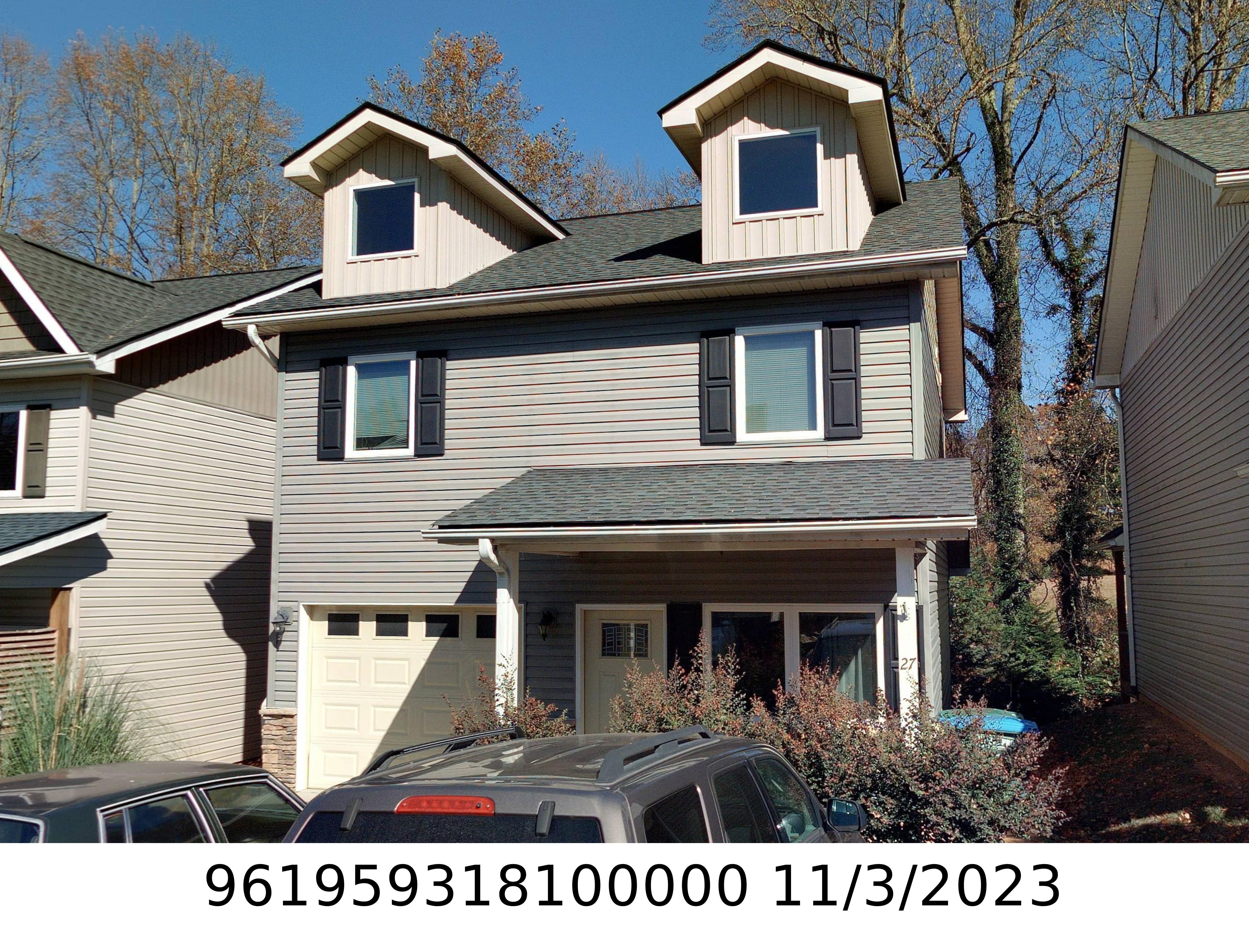 A picture of the property located at 27 ENGLISH IVY RD, ASHEVILLE NC 28806.