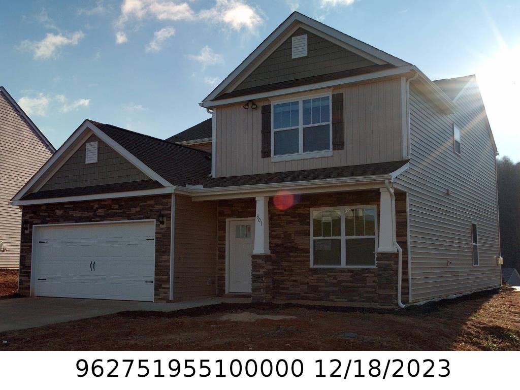 A picture of the property located at 801 MONTEREY CT, ASHEVILLE NC 28806.