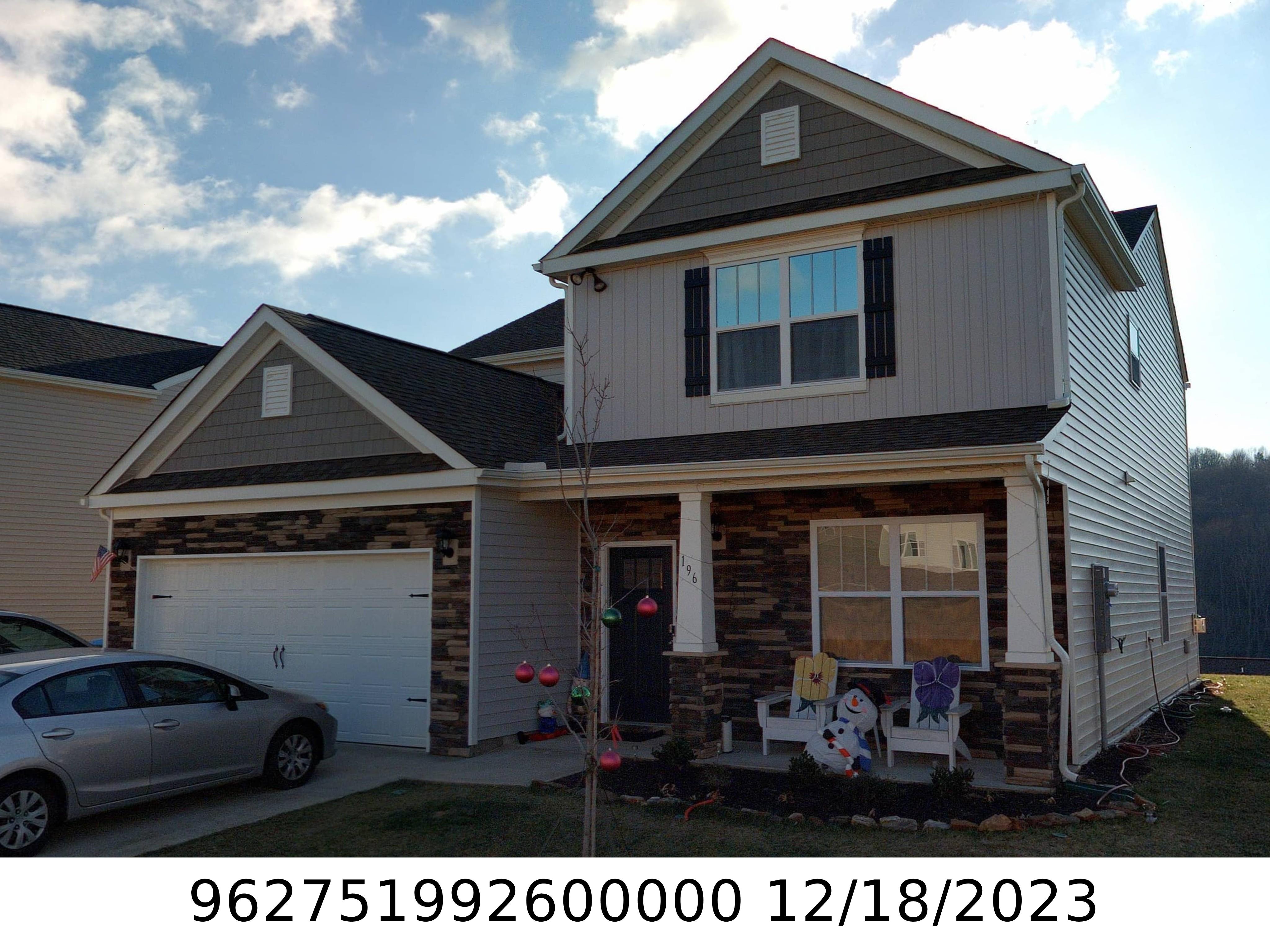 A picture of the property located at 196 MONROE CREEK BLVD, ASHEVILLE NC 28806.