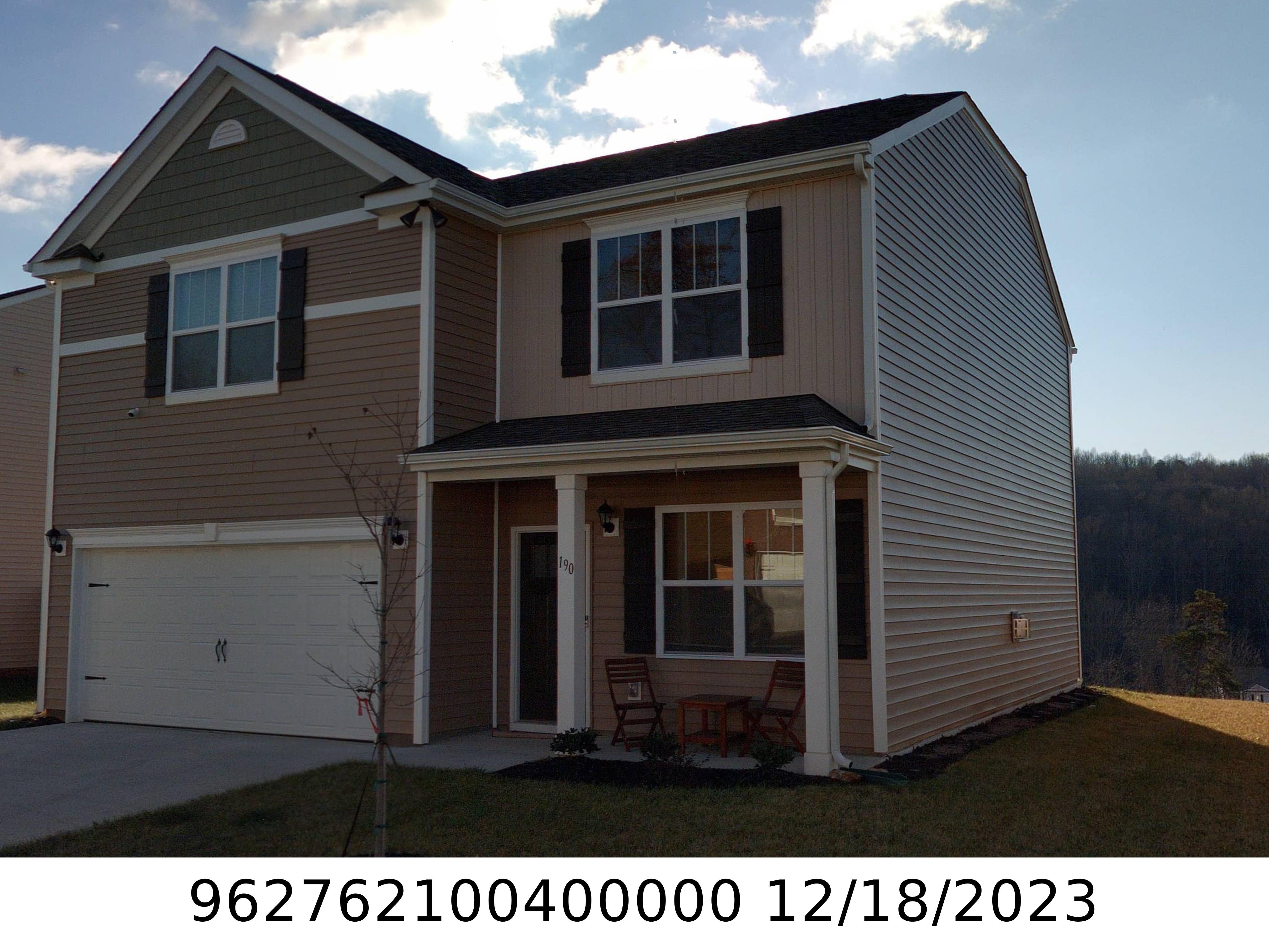 A picture of the property located at 190 MONROE CREEK BLVD, ASHEVILLE NC 28806.