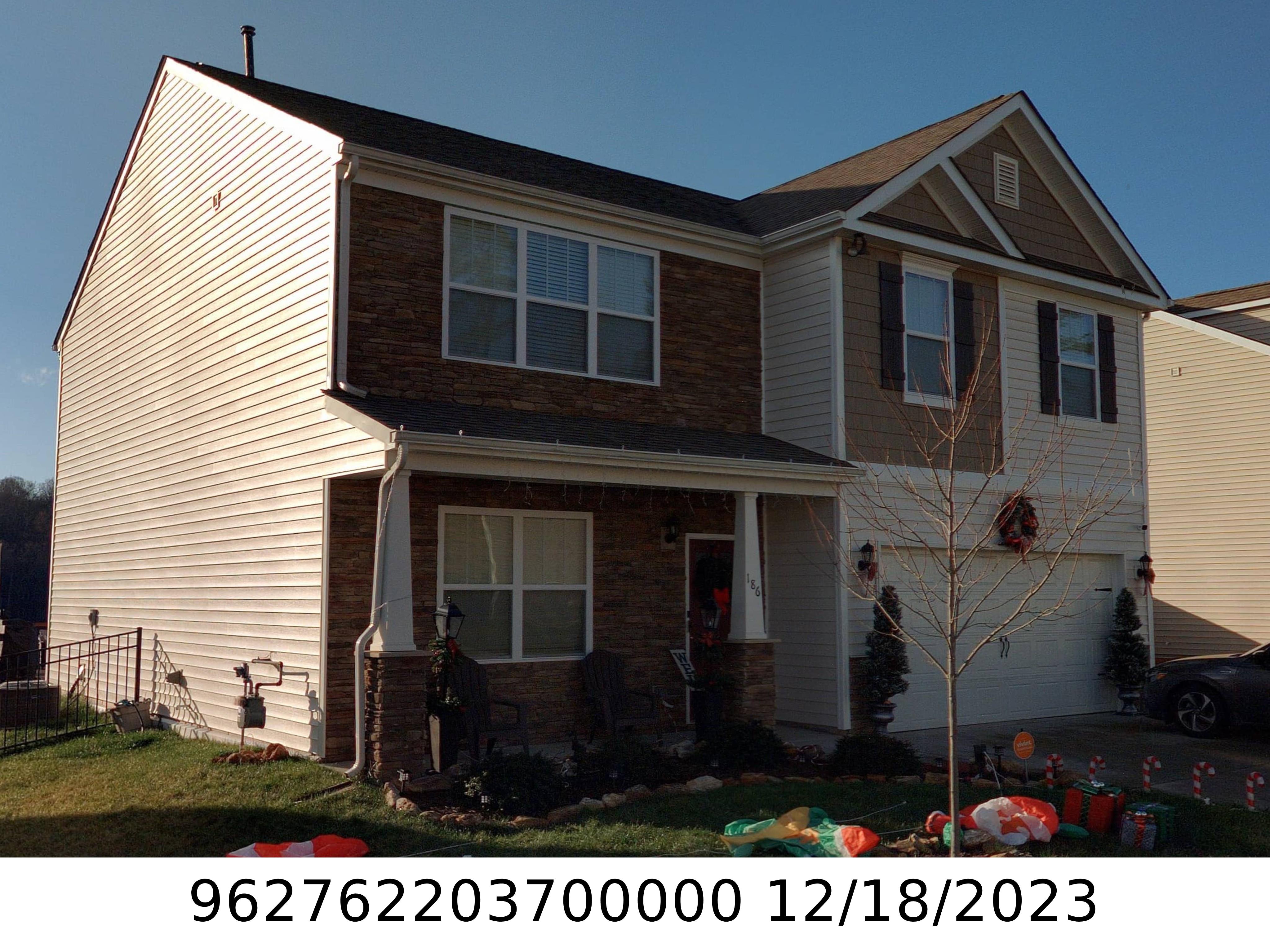A picture of the property located at 186 MONROE CREEK BLVD, ASHEVILLE NC 28806.