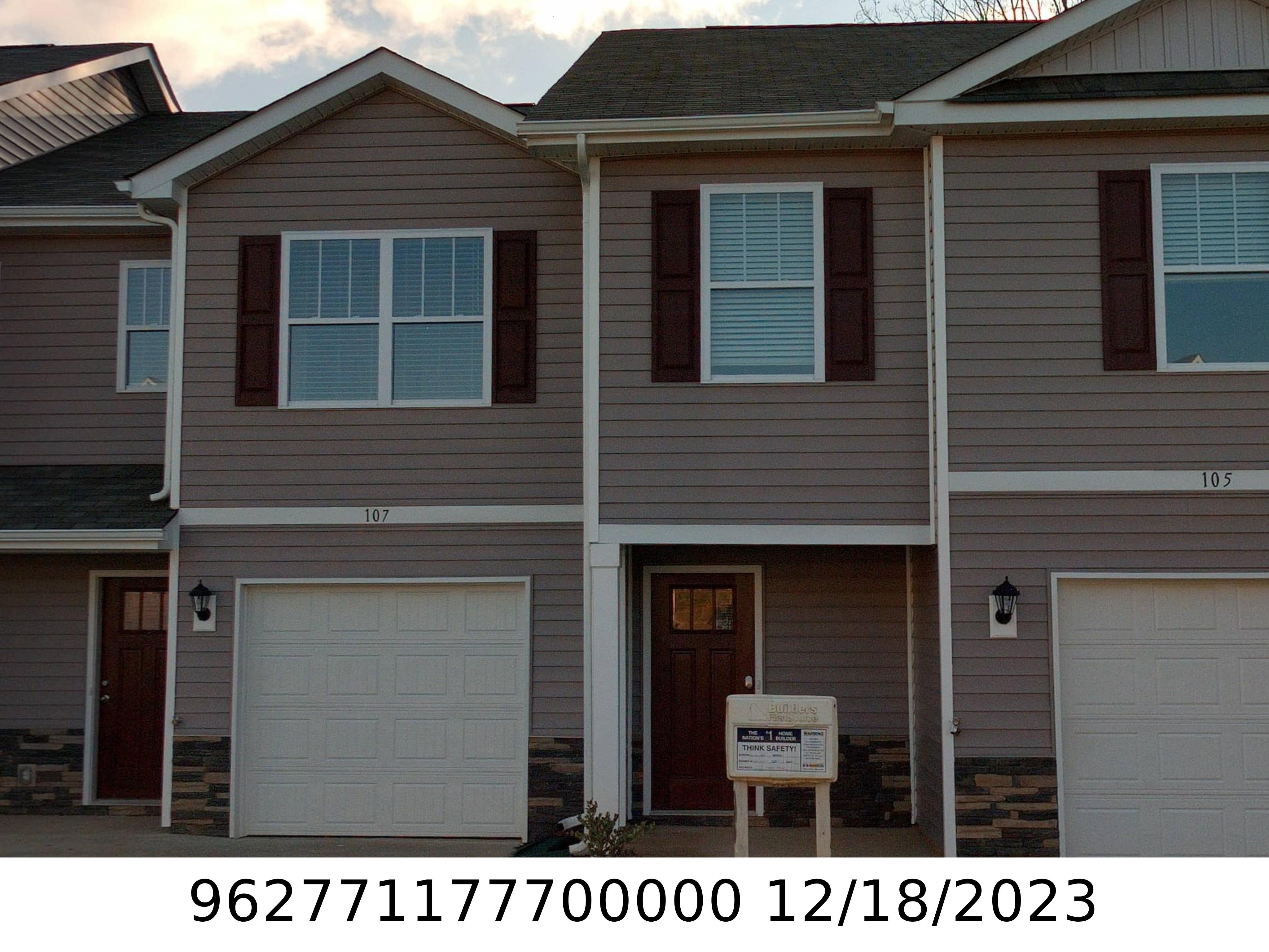 A picture of the property located at 107 MONROE CREEK BLVD, ASHEVILLE NC 28806.