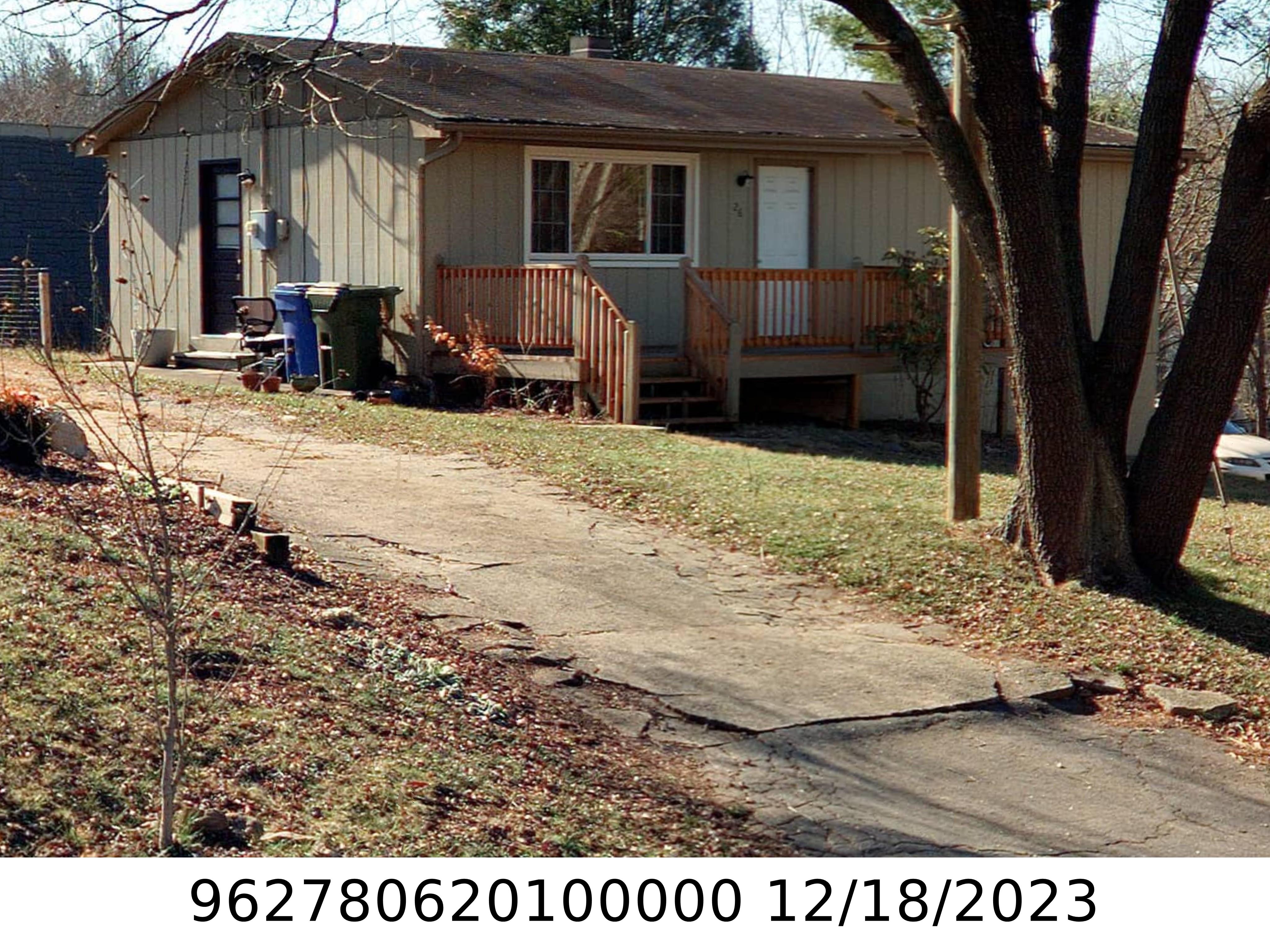 A picture of the property located at 26 PINE LN, ASHEVILLE NC 28806.