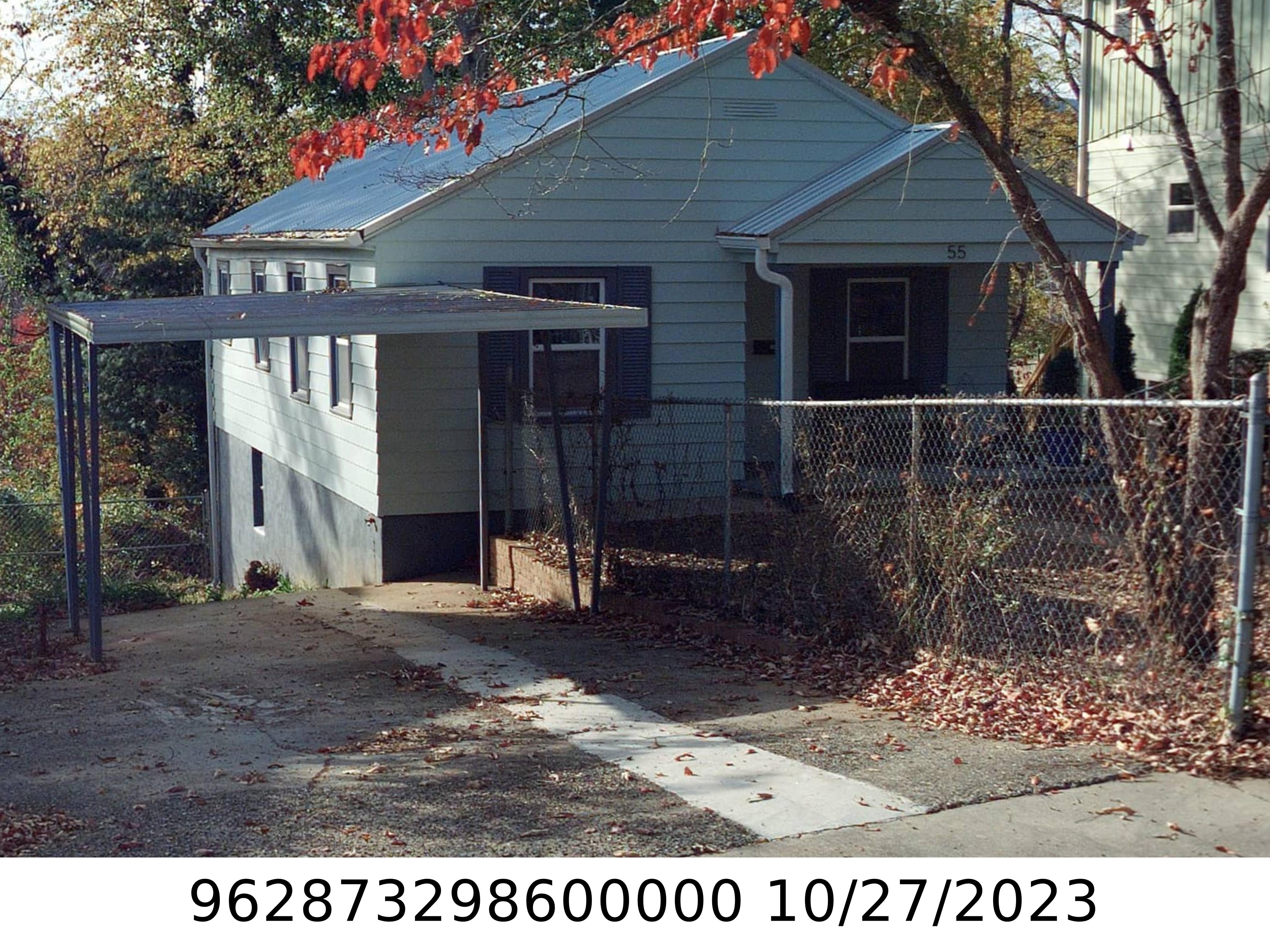 A picture of the property located at 55 MIDDLEMONT AVE, ASHEVILLE NC 28806.