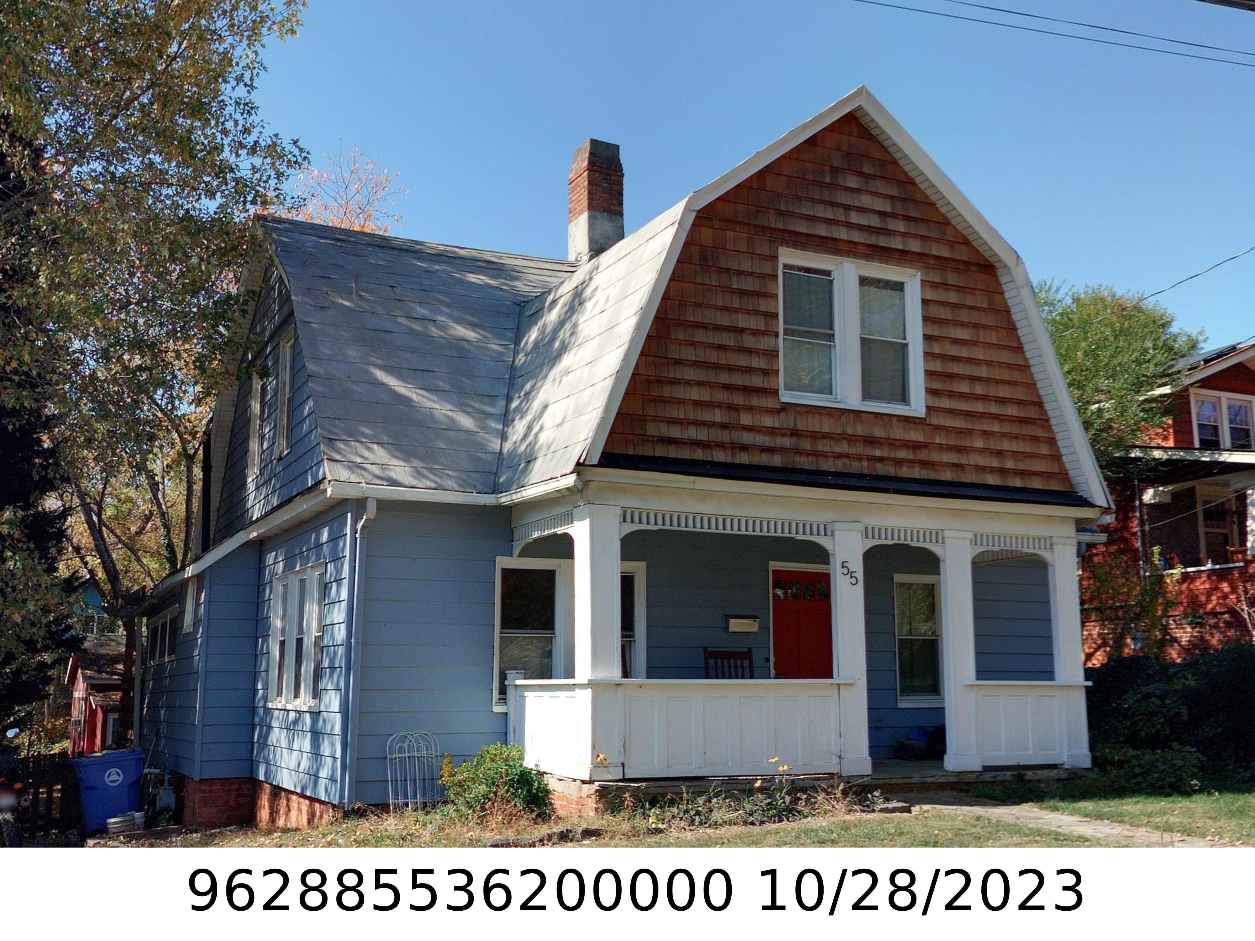 A picture of the property located at 55 COVINGTON ST, ASHEVILLE NC 28806.