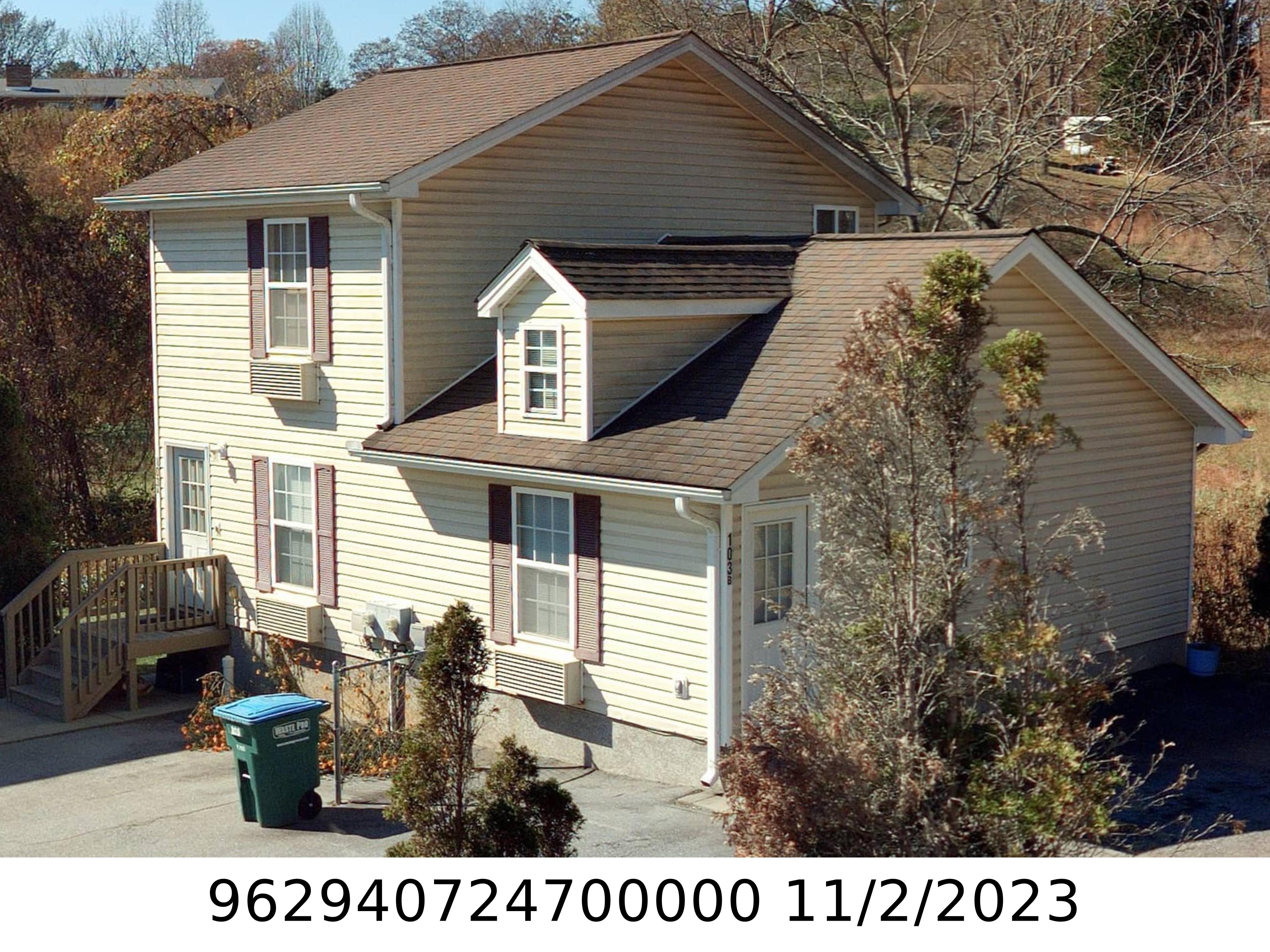A picture of the property located at 103 SKYHAWK LN, ASHEVILLE NC 28806.