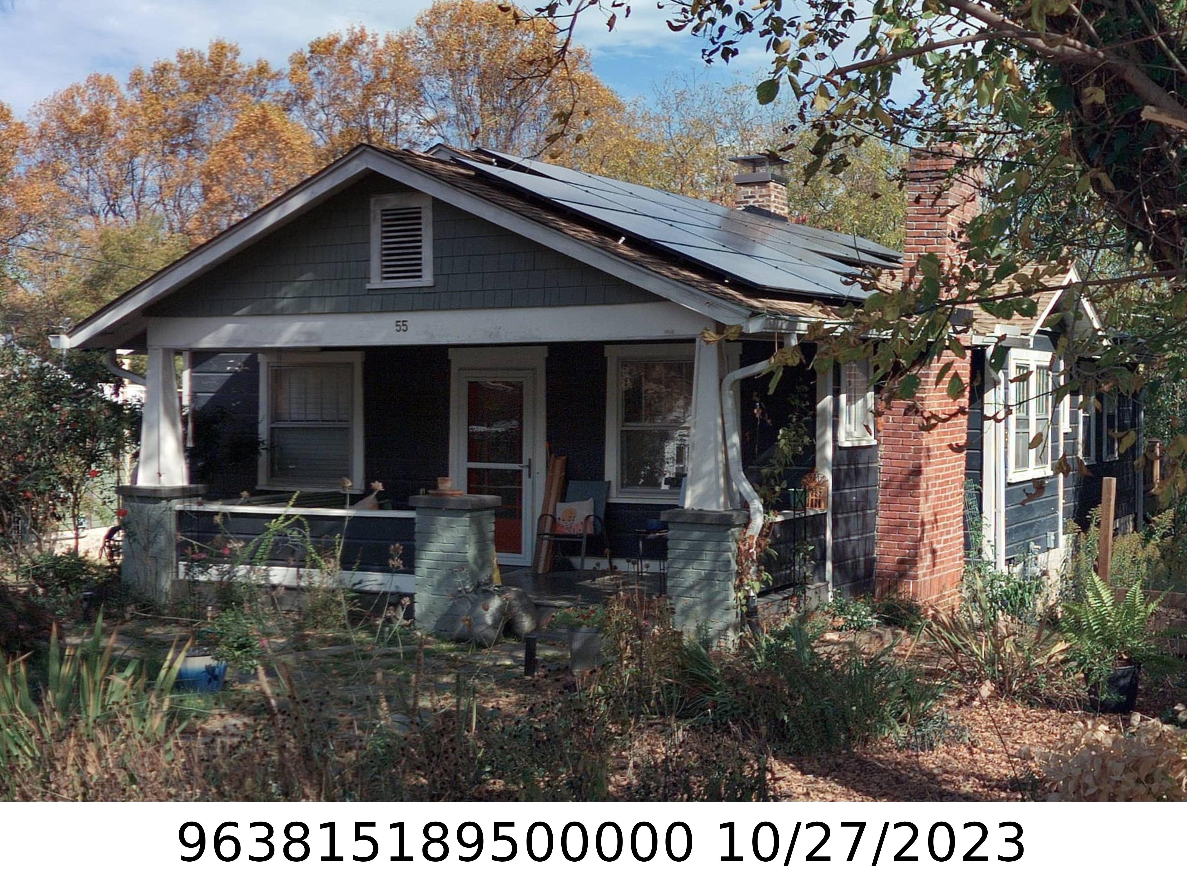 A picture of the property located at 55 OAKWOOD ST, ASHEVILLE NC 28806.