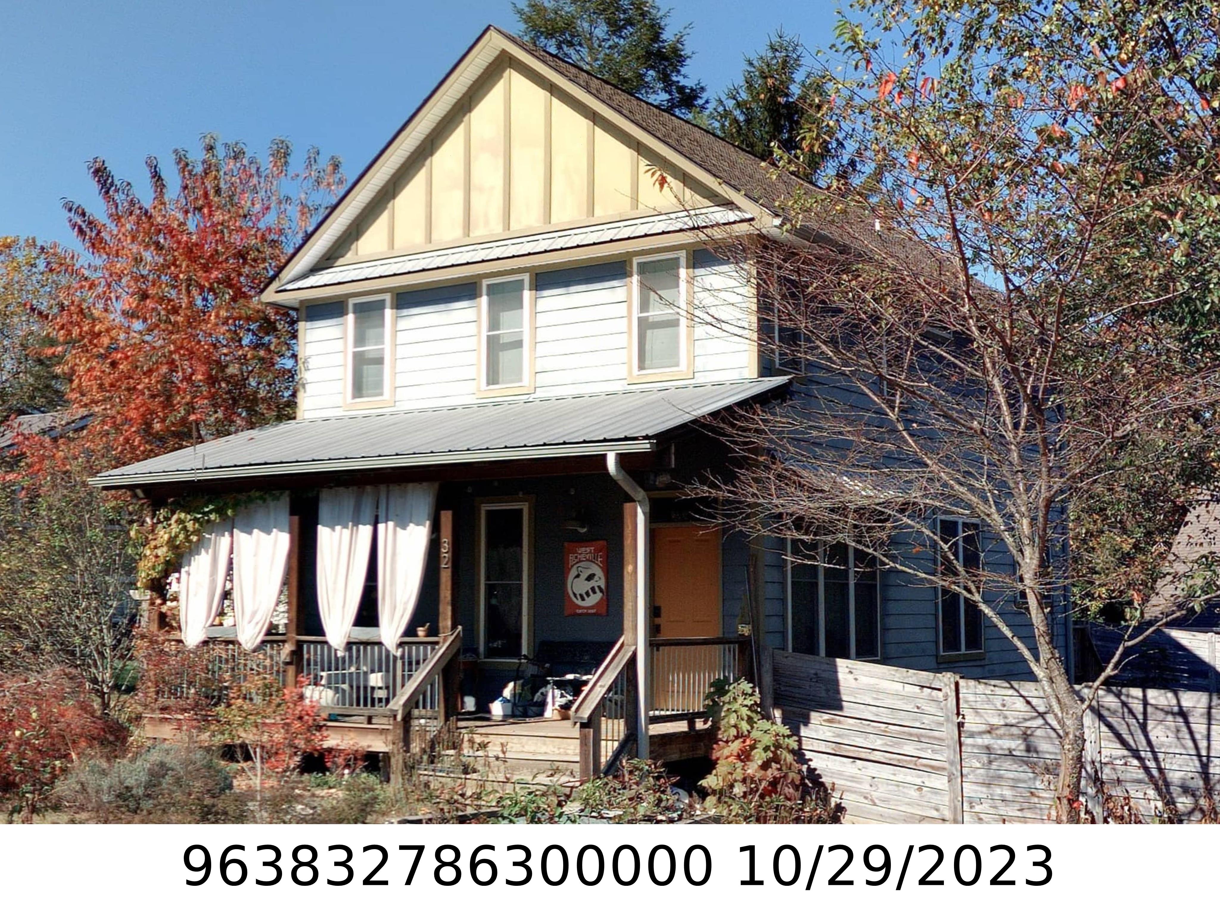 A picture of the property located at 32 BURK ST, ASHEVILLE NC 28806.