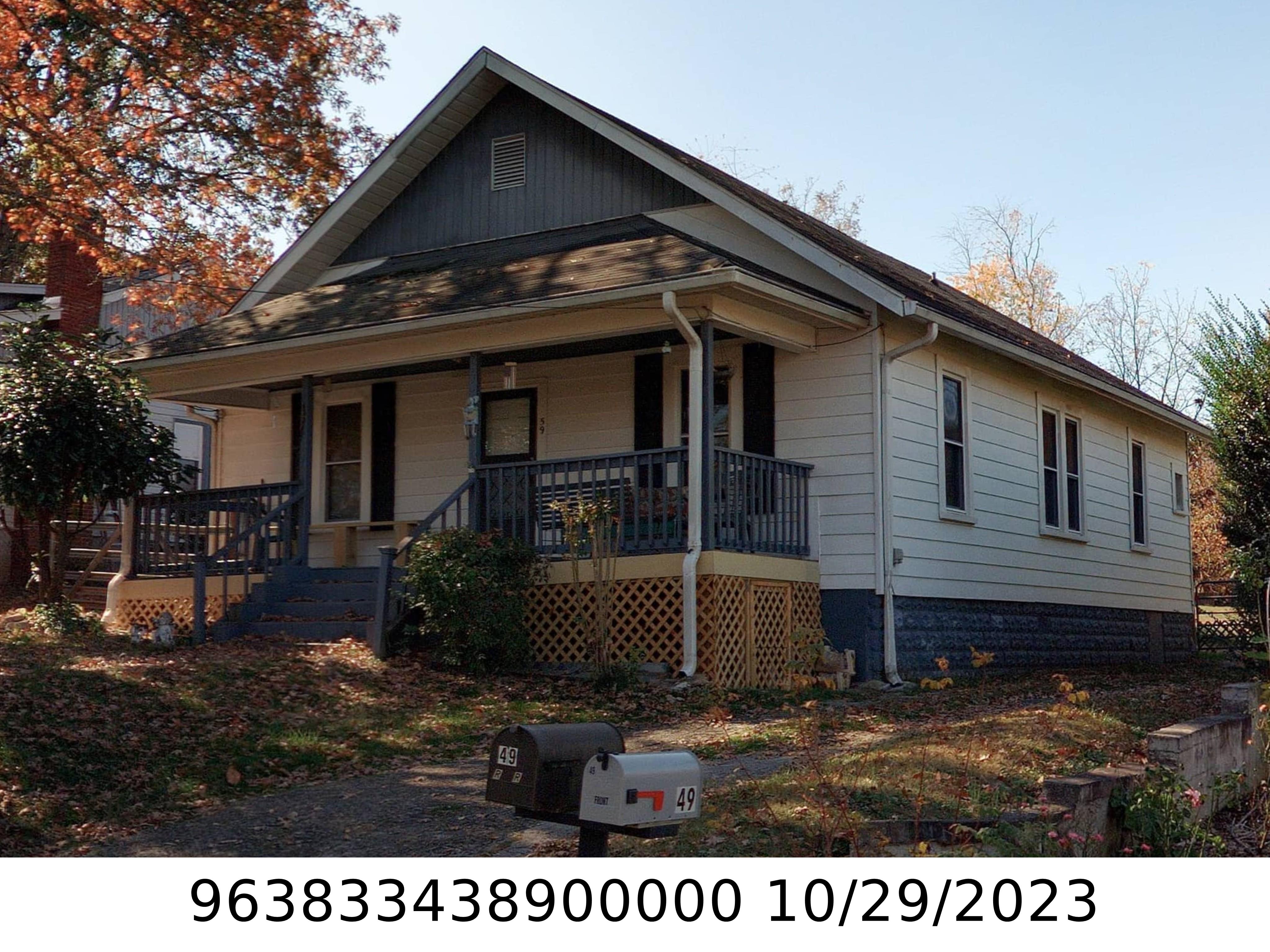 A picture of the property located at 59 HUDSON ST, ASHEVILLE NC 28806.
