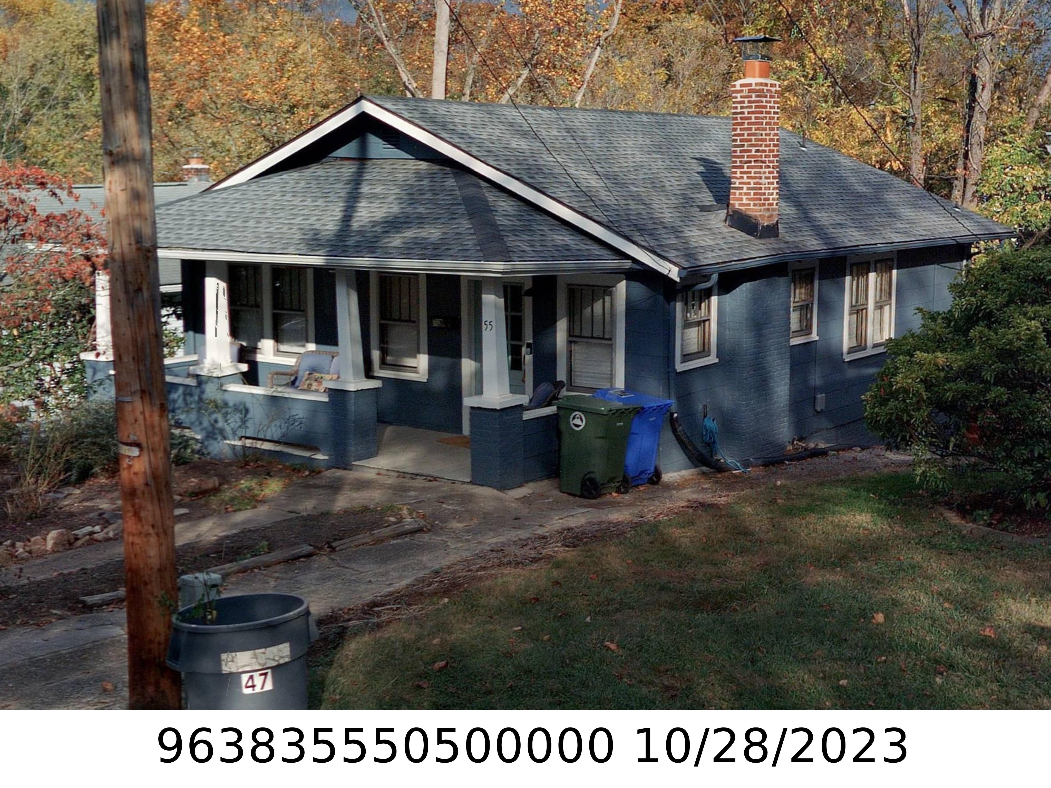 A picture of the property located at 55 BALM GROVE AVE, ASHEVILLE NC 28806.