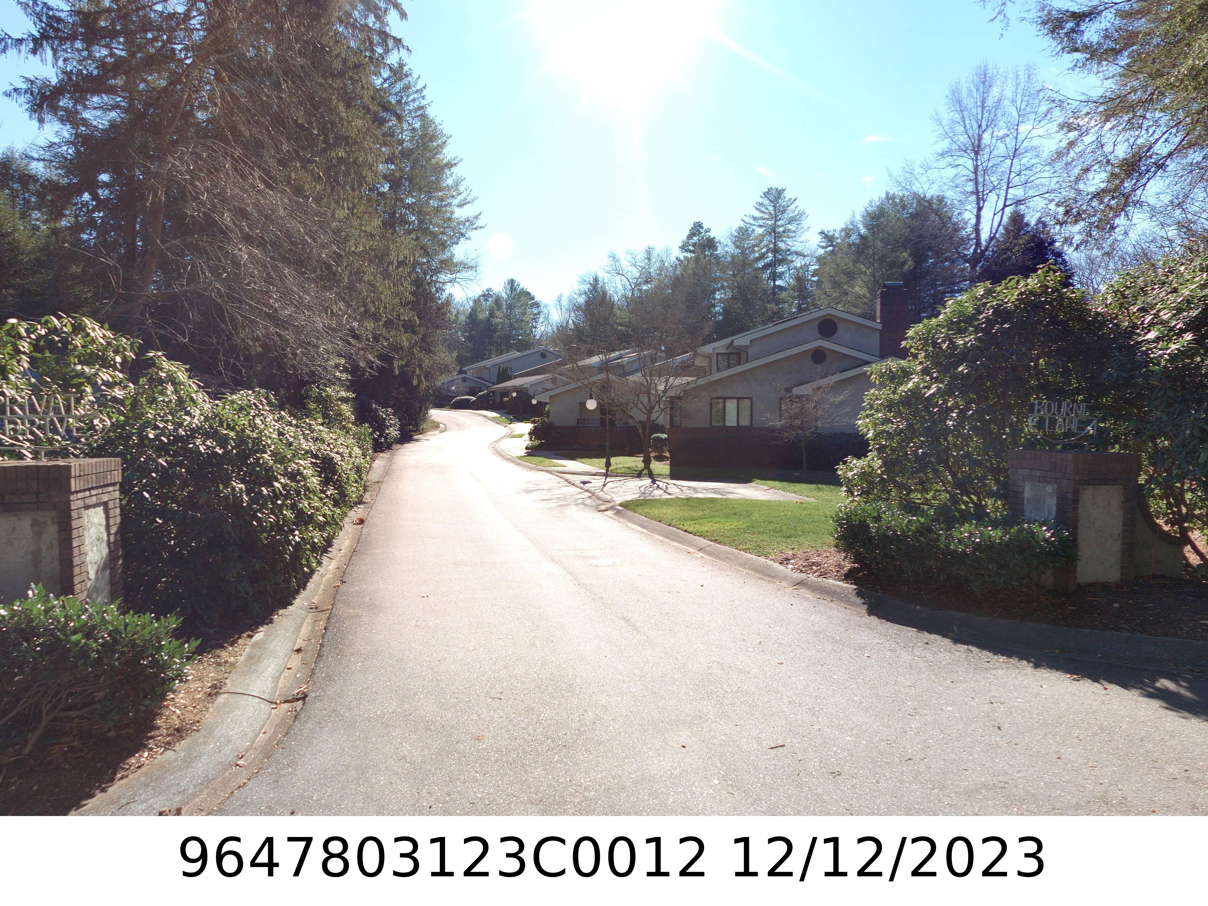 A picture of the property located at 12 BOURNE LN, ASHEVILLE NC 28803.