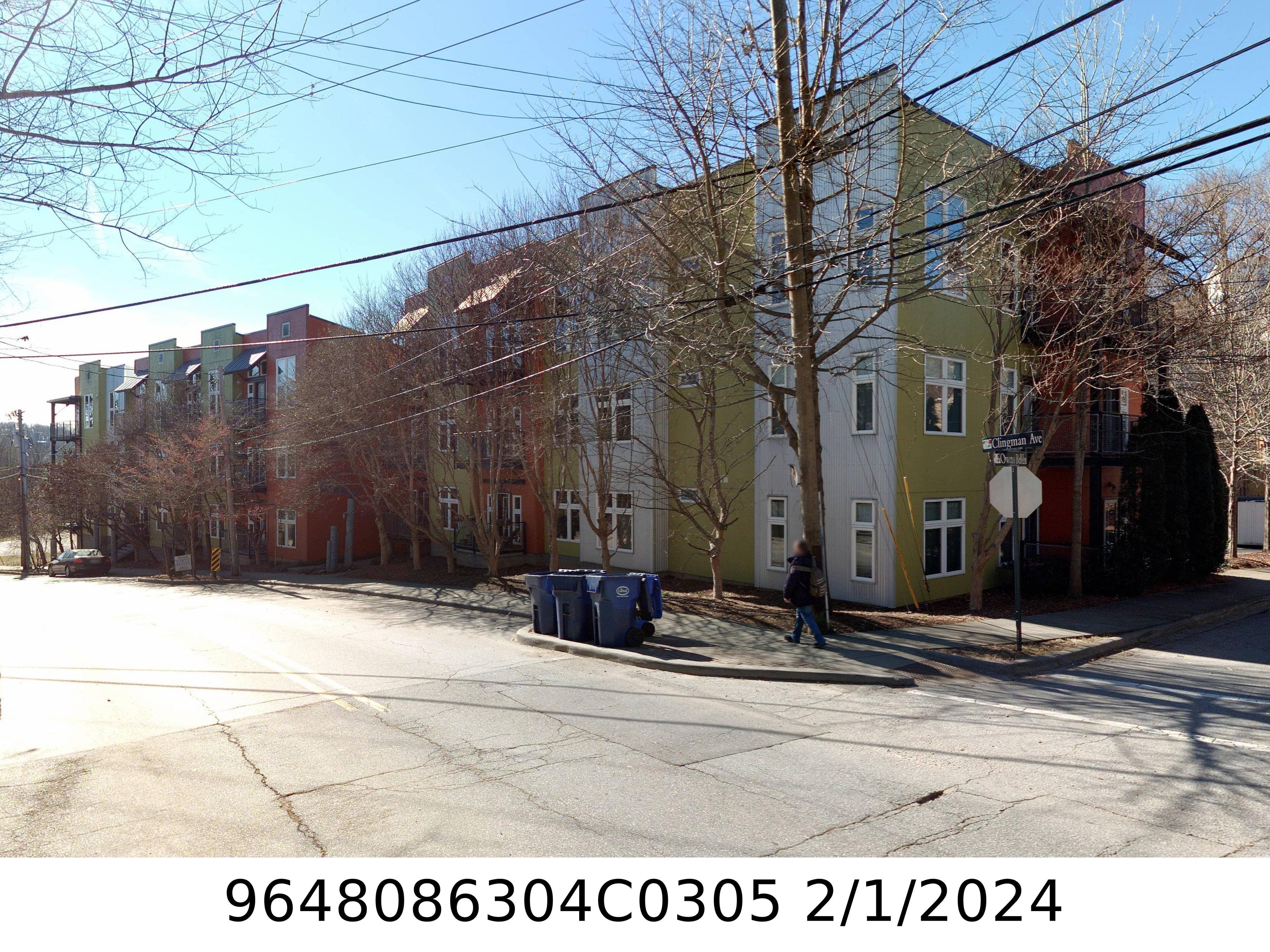 A picture of the property located at 125 CLINGMAN AVE # 305, ASHEVILLE NC 28801.