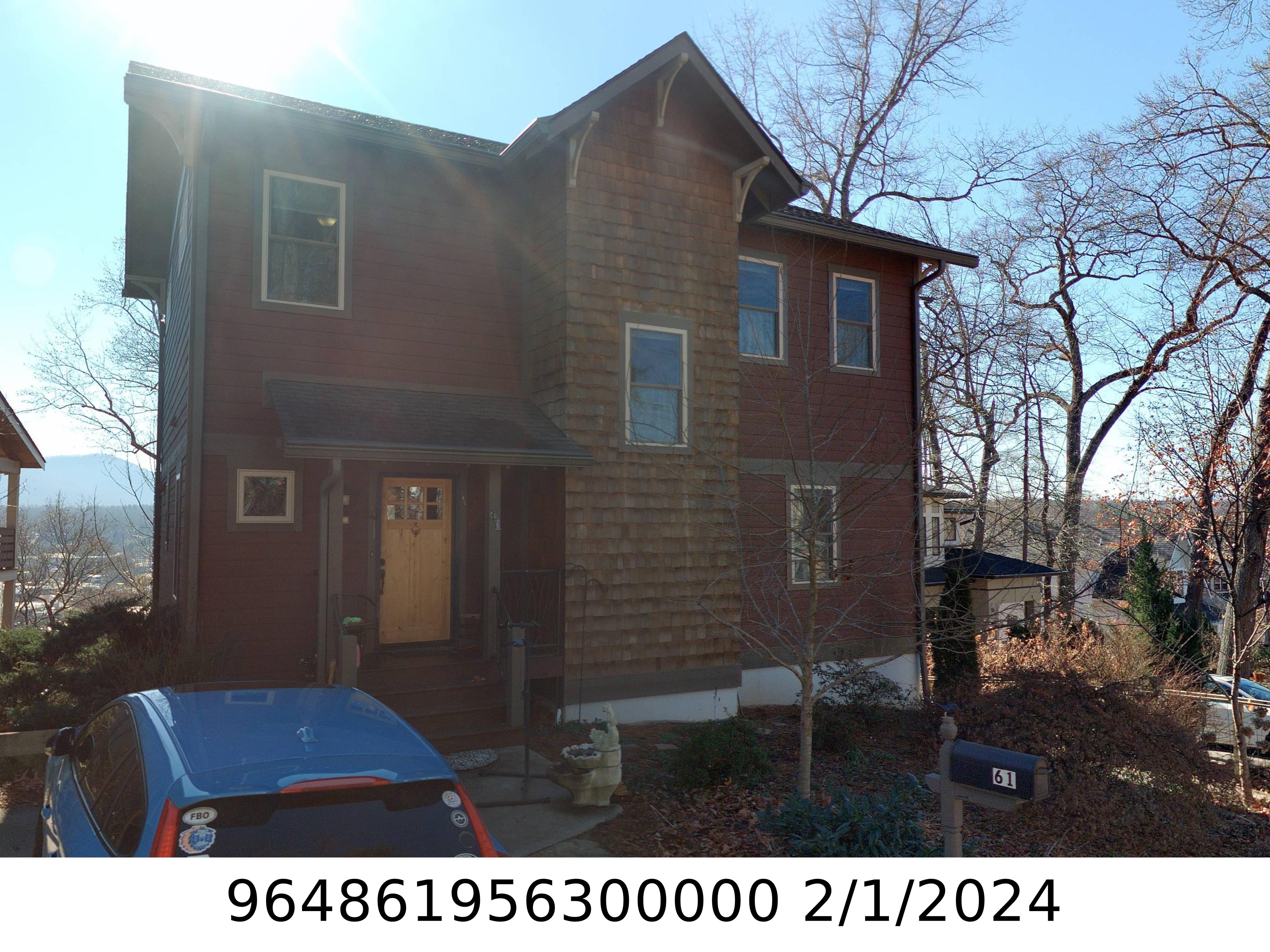 A picture of the property located at 61 FINALEE AVE, ASHEVILLE NC 28803.