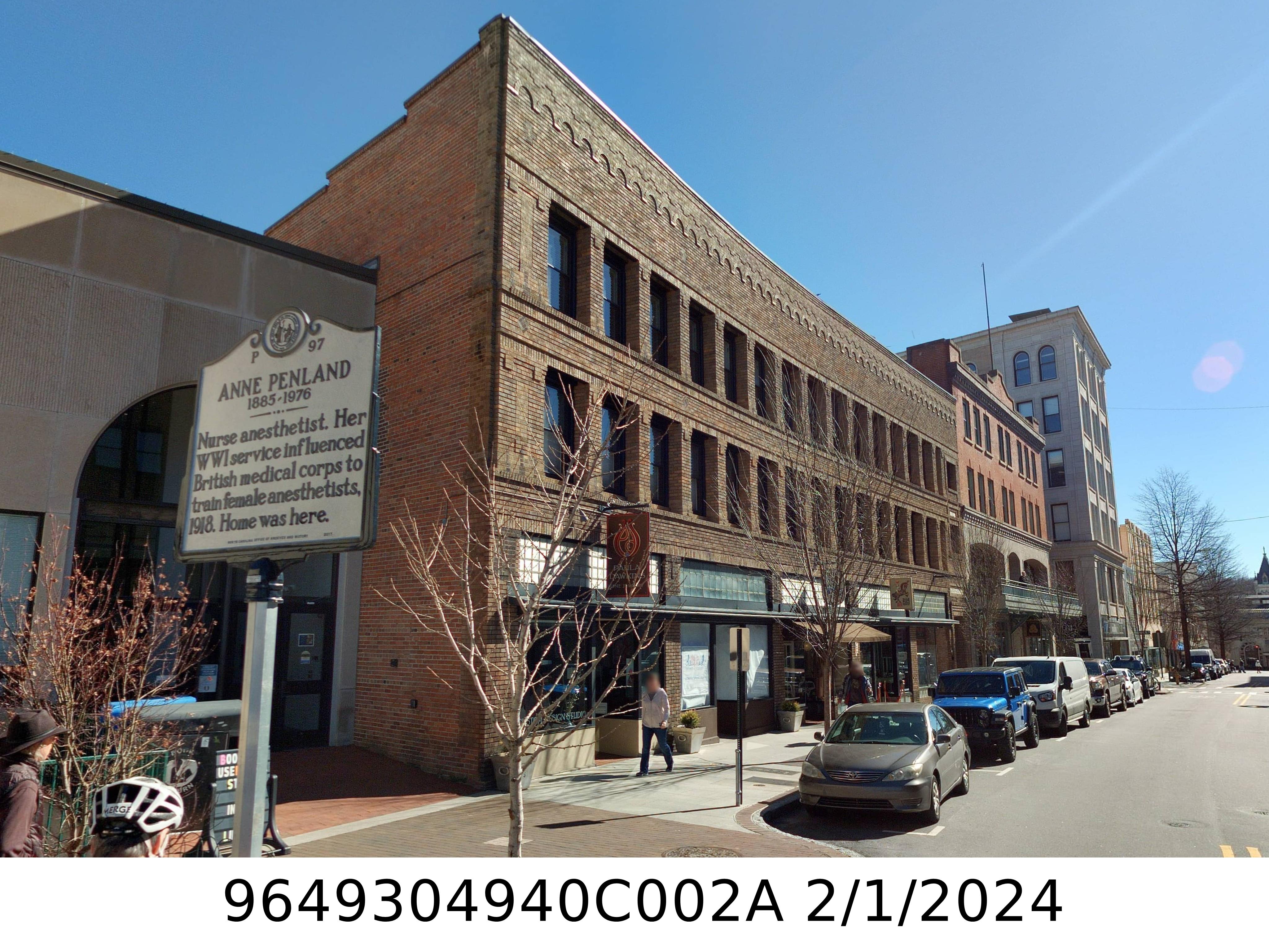 A picture of the property located at 55 HAYWOOD ST # 1/2 2A, ASHEVILLE NC 28801.