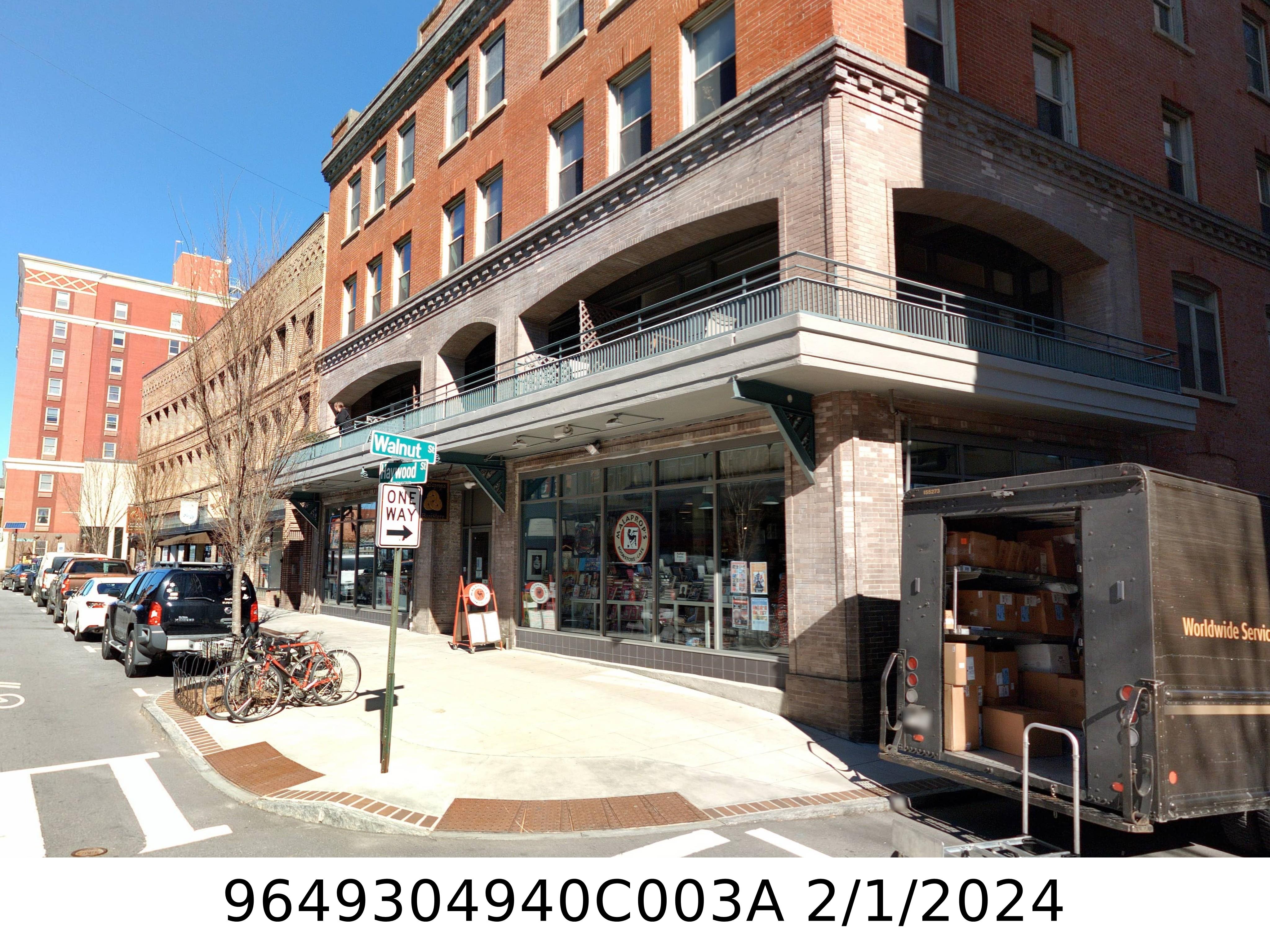 A picture of the property located at 55 HAYWOOD ST # 1/2 3A, ASHEVILLE NC 28801.