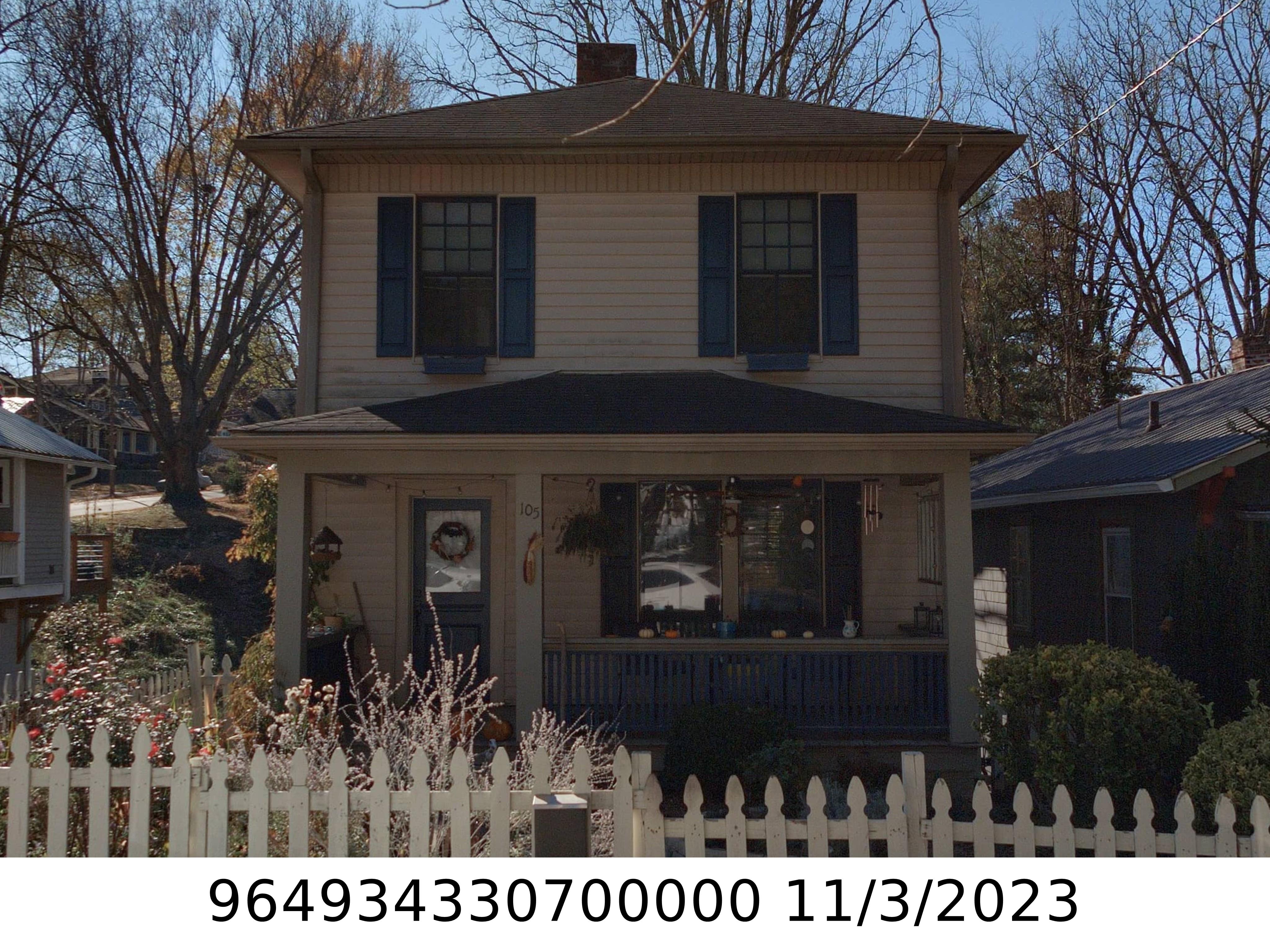 A picture of the property located at 105 WOODROW AVE, ASHEVILLE NC 28801.