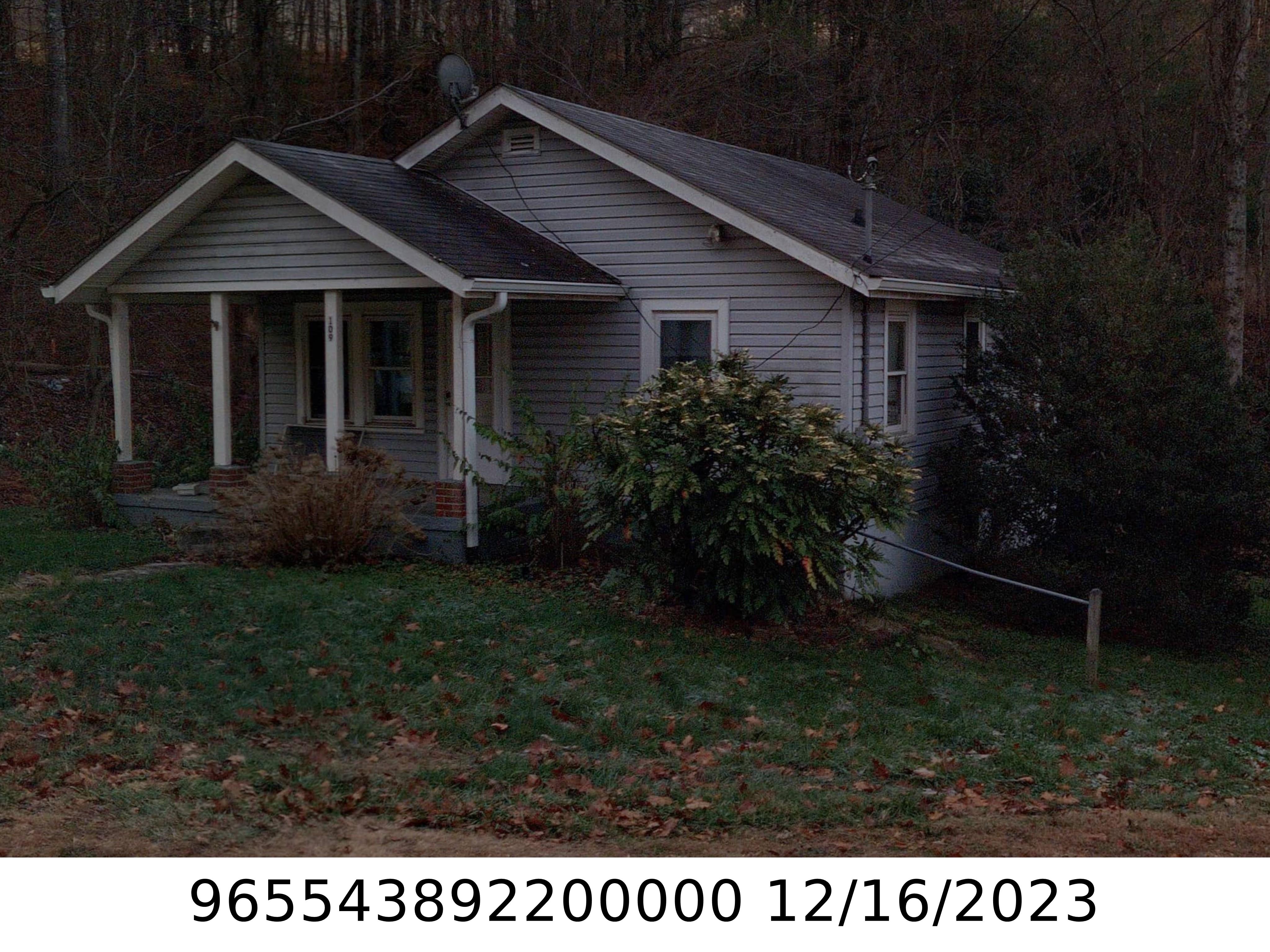 A picture of the property located at 109 MILLS GAP RD, ASHEVILLE NC 28803.